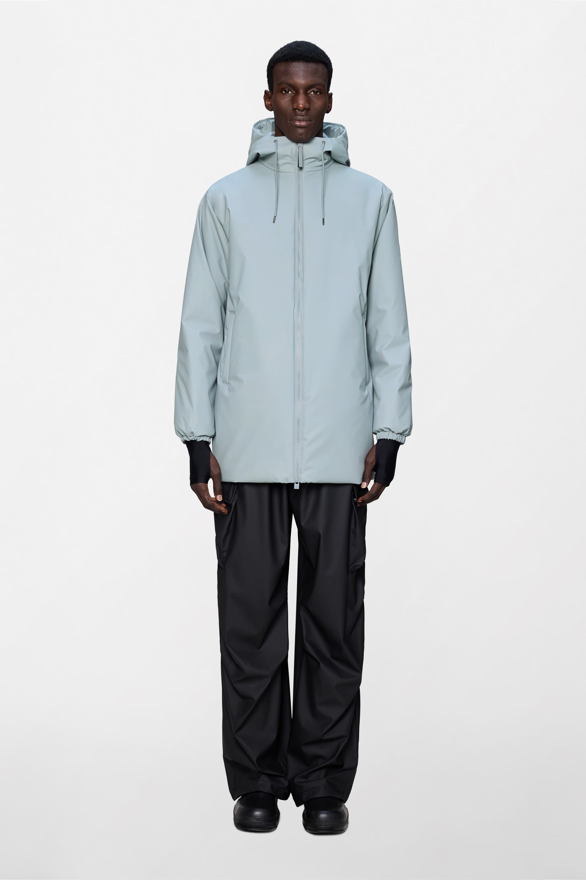 RAINS Lohja Long Insulated Jacket Pool Jacket