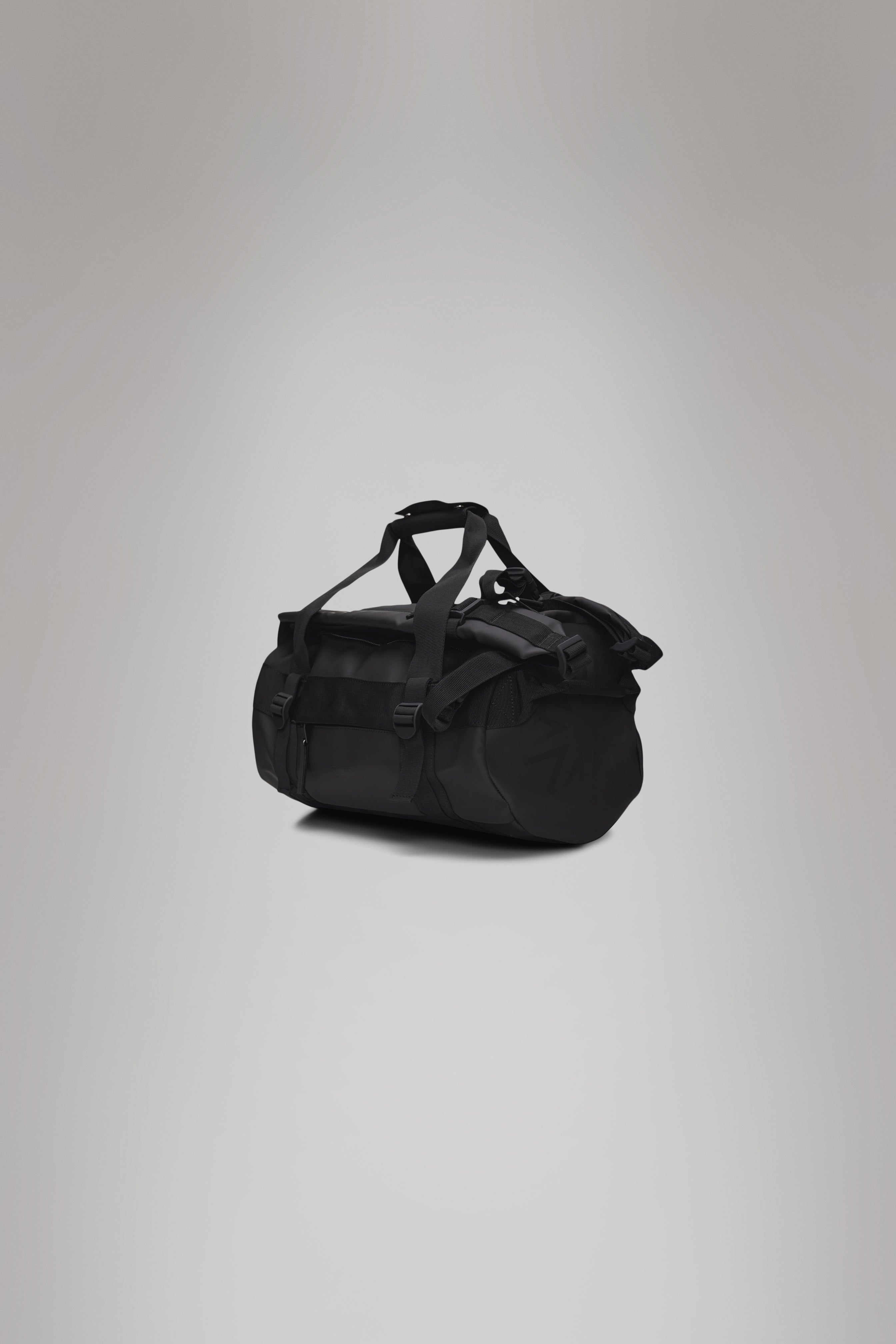 RAINS Texel Duffel Bag Mini Black 19L H24 x D24 x W39 cm Duffel