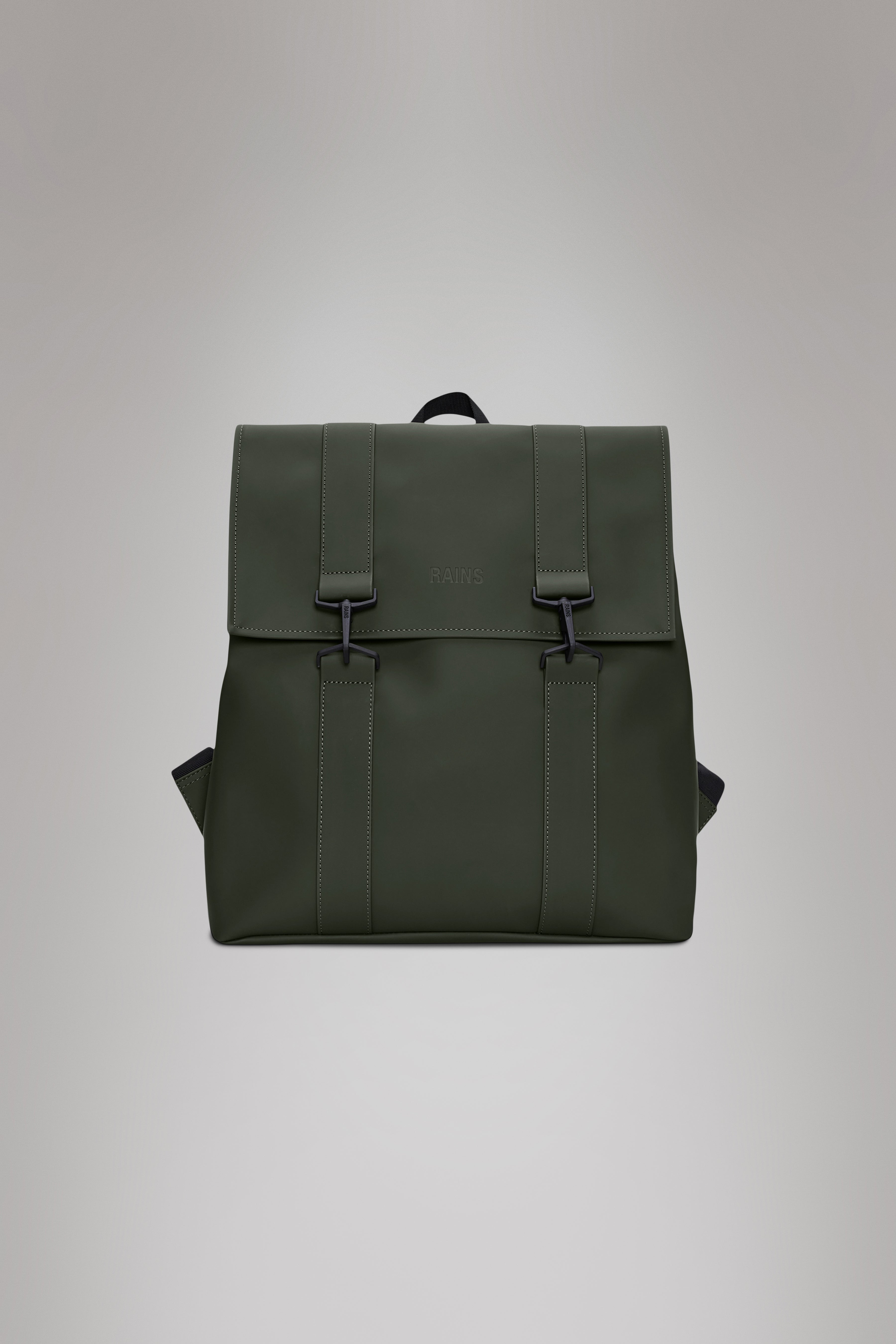 RAINS MSN Bag Green 21L H40 x D14 x W35 cm Backpack