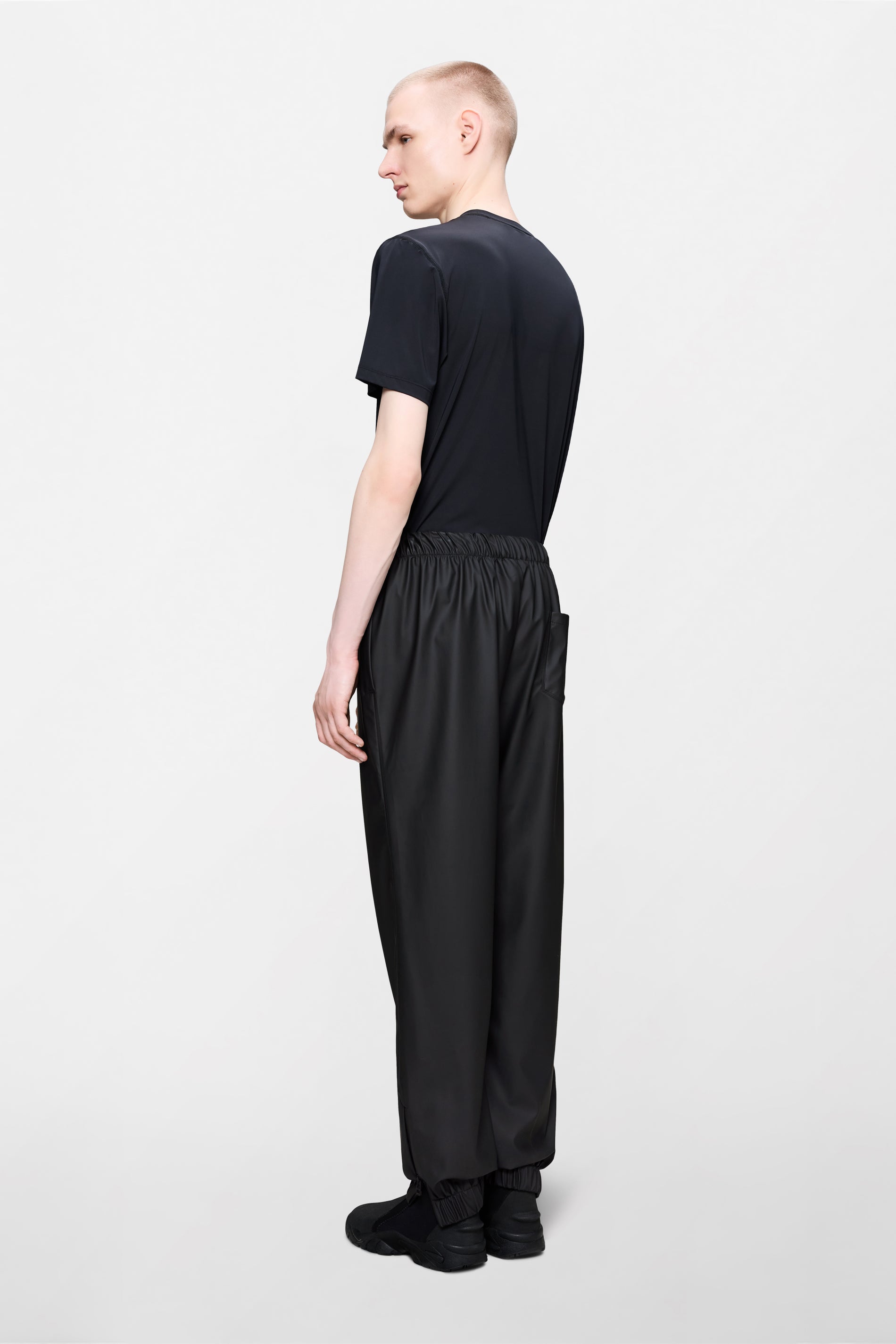 RAINS Rain Pants Regular Black Pants