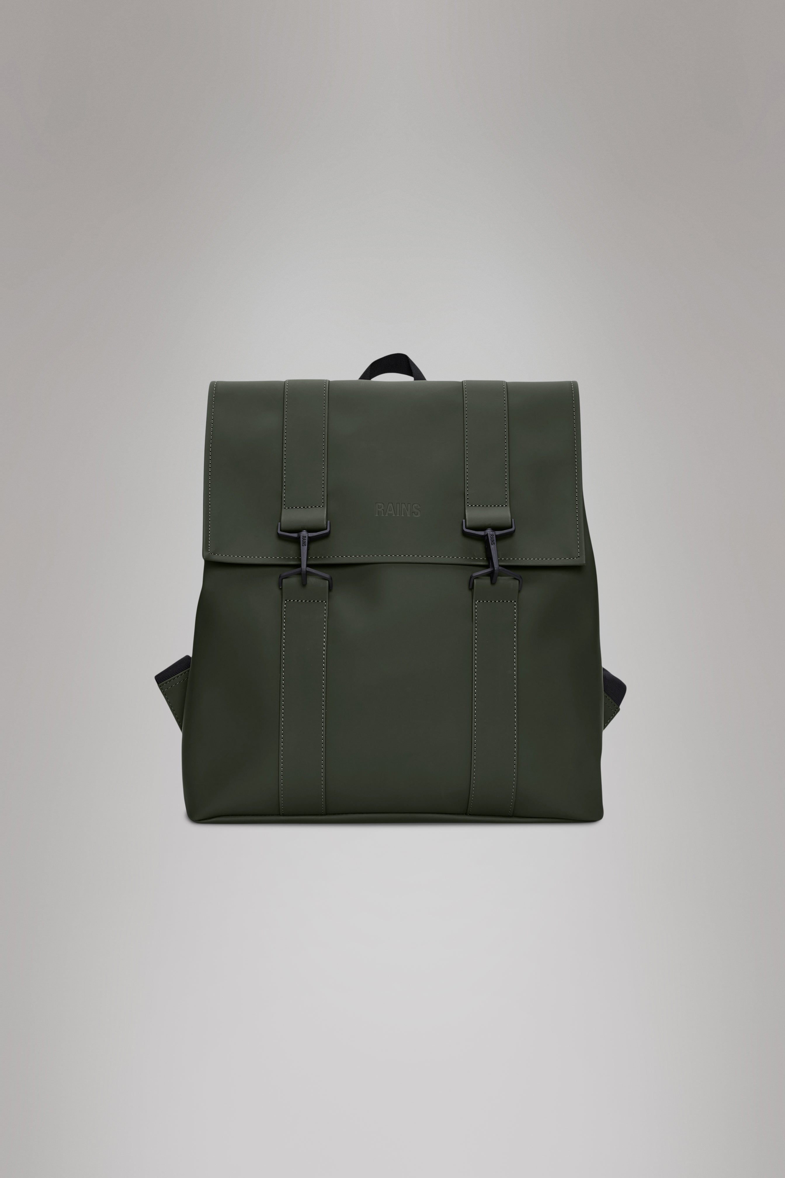 RAINS MSN Bag Green 21L H40 x D14 x W35 cm Backpack