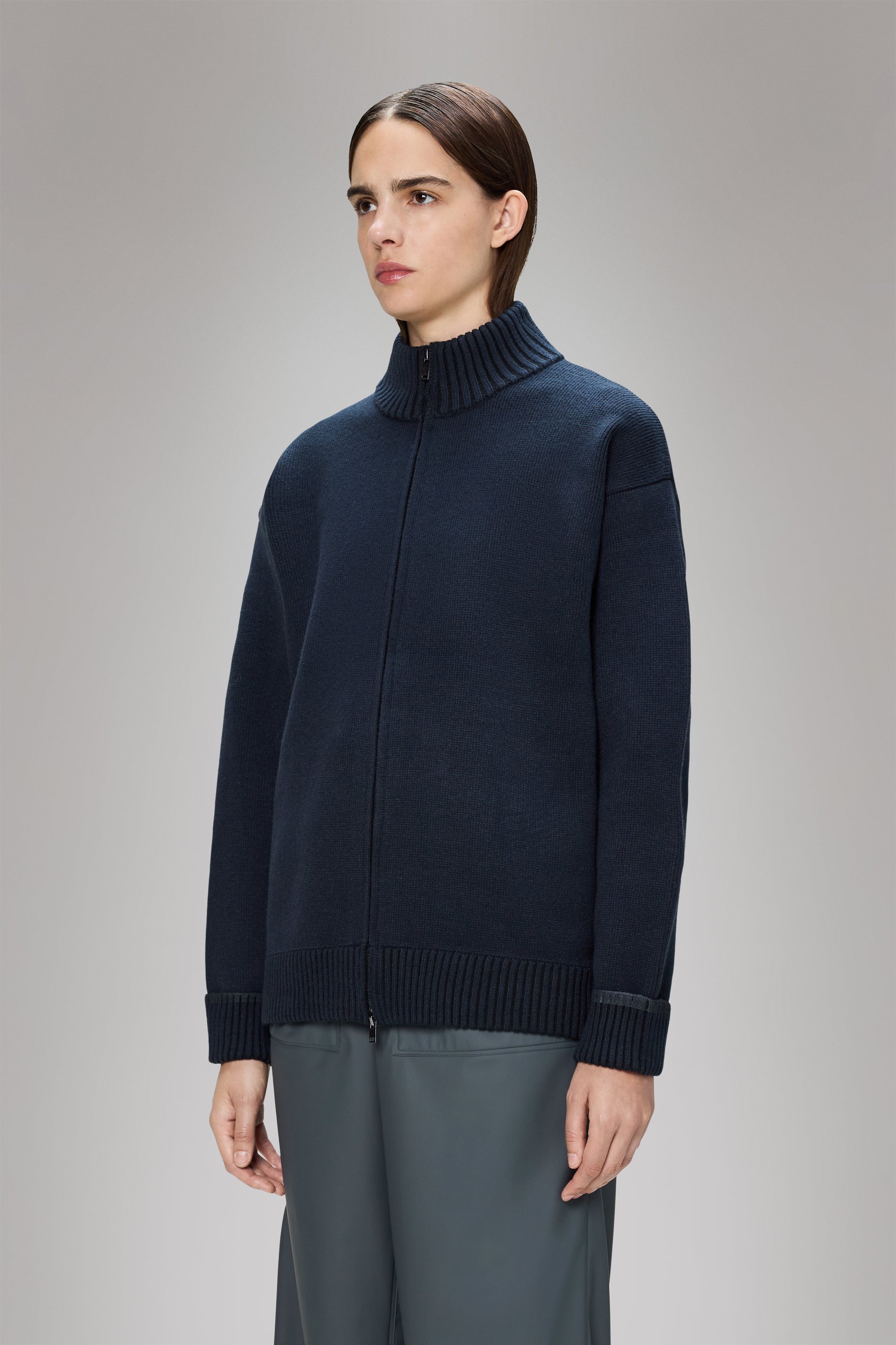 Sowa Knit Zip Cardigan