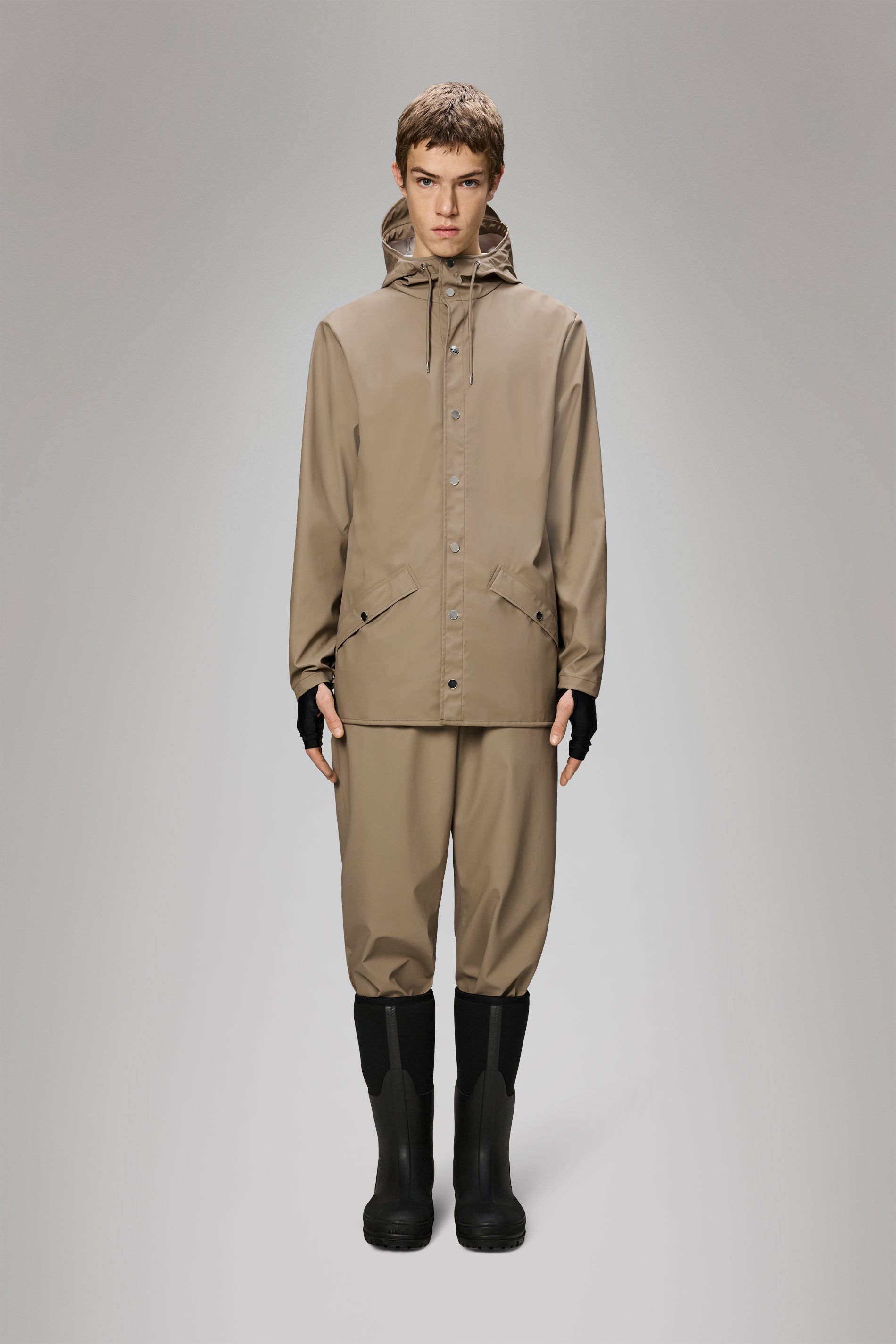 RAINS Jacket Beige Jacket