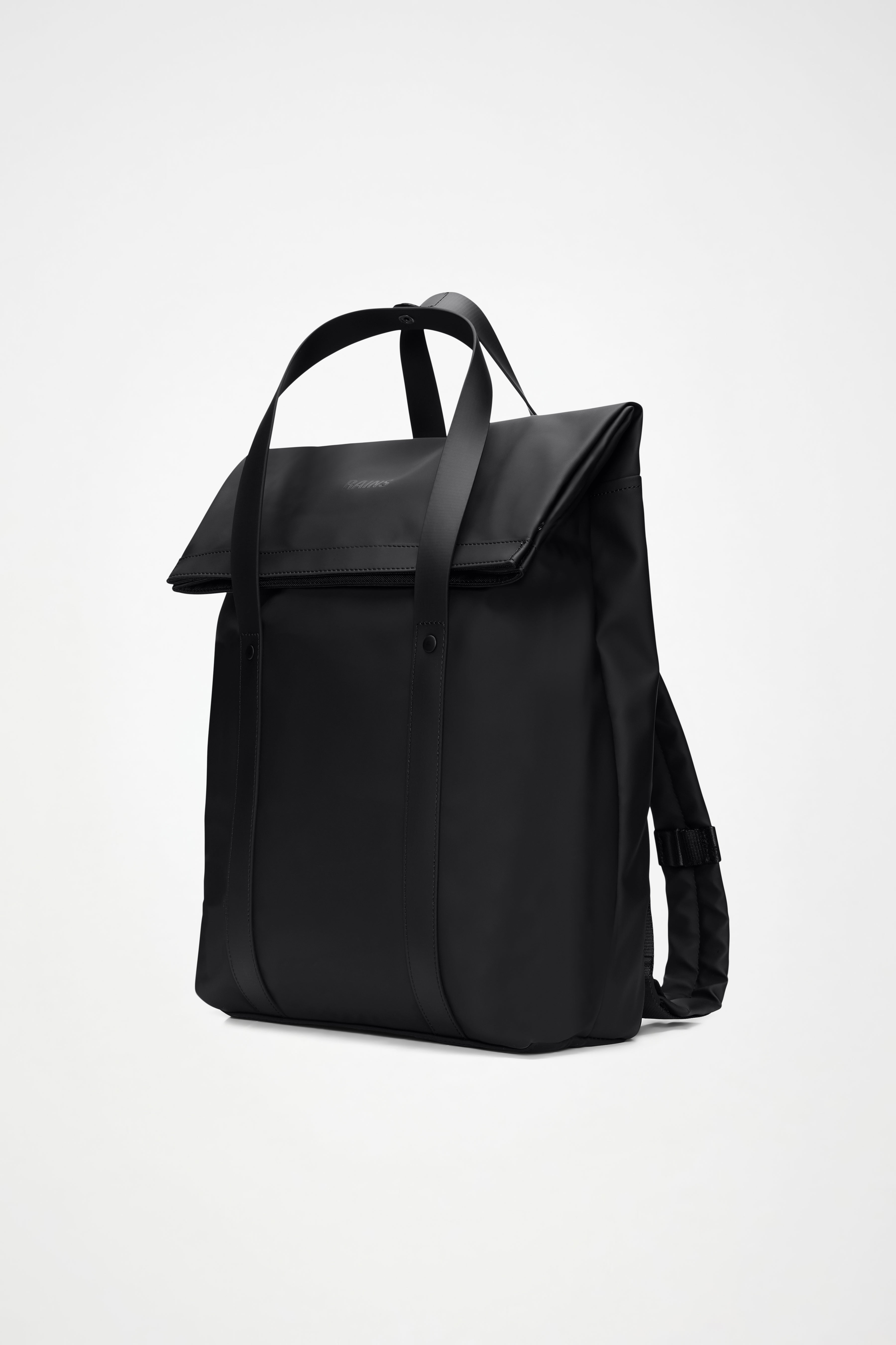 RAINS 2 Way Tote Backpack Black 15L H58 x D12 x W33 cm Backpack