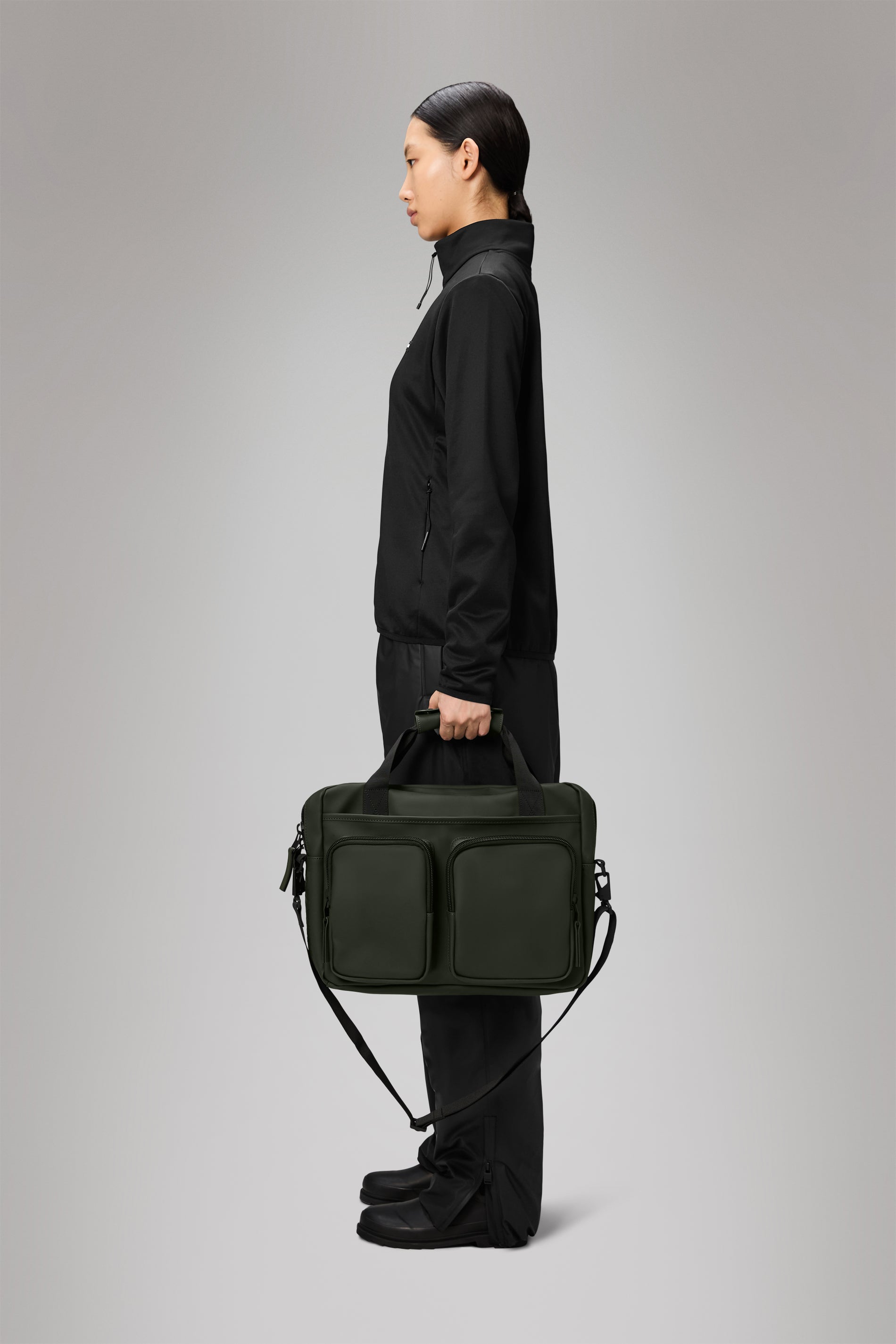 RAINS Texel Tech Bag Green 10L H30 x D9 x W39 cm Laptop bag