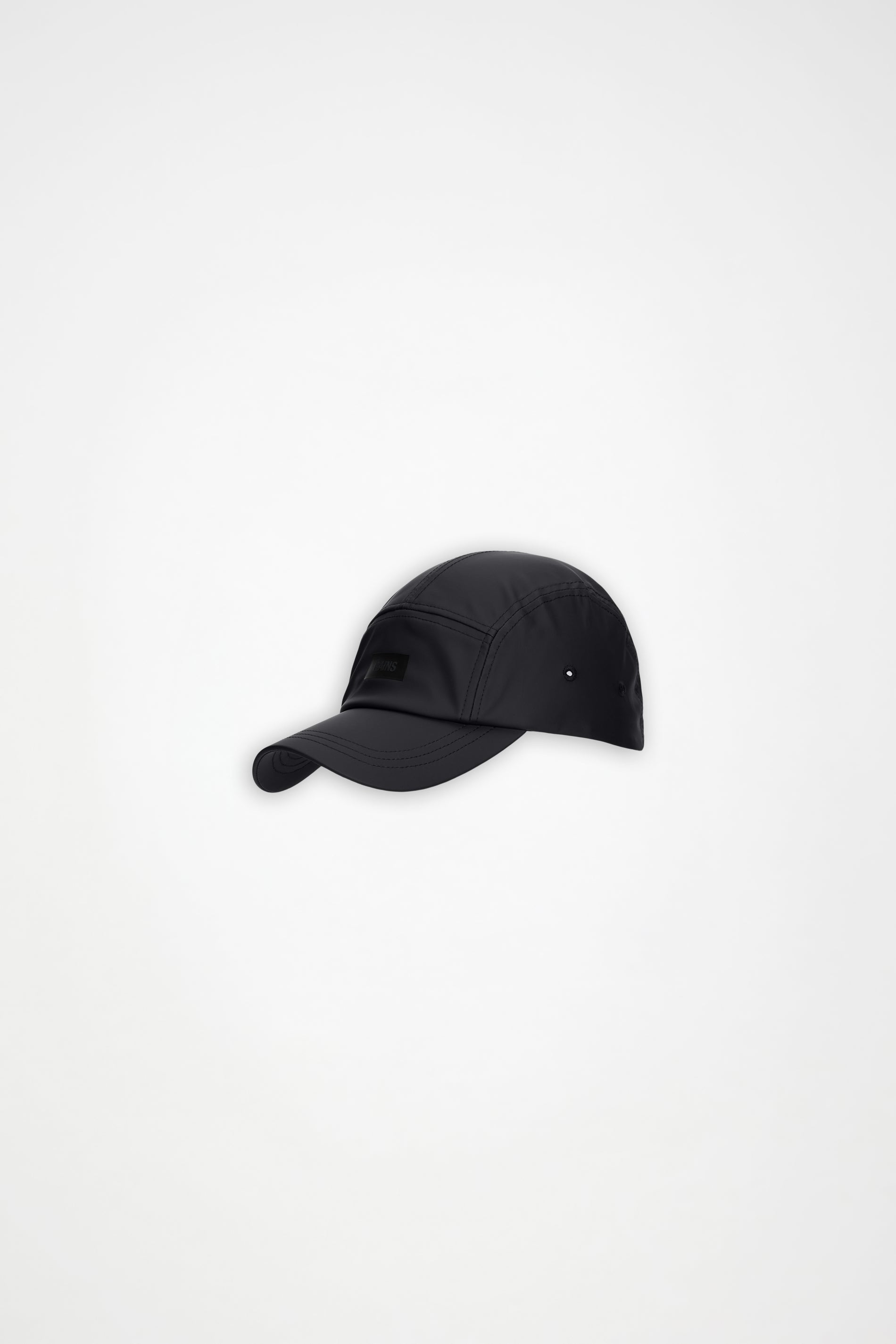 RAINS 5 Panel Cap Black Headwear