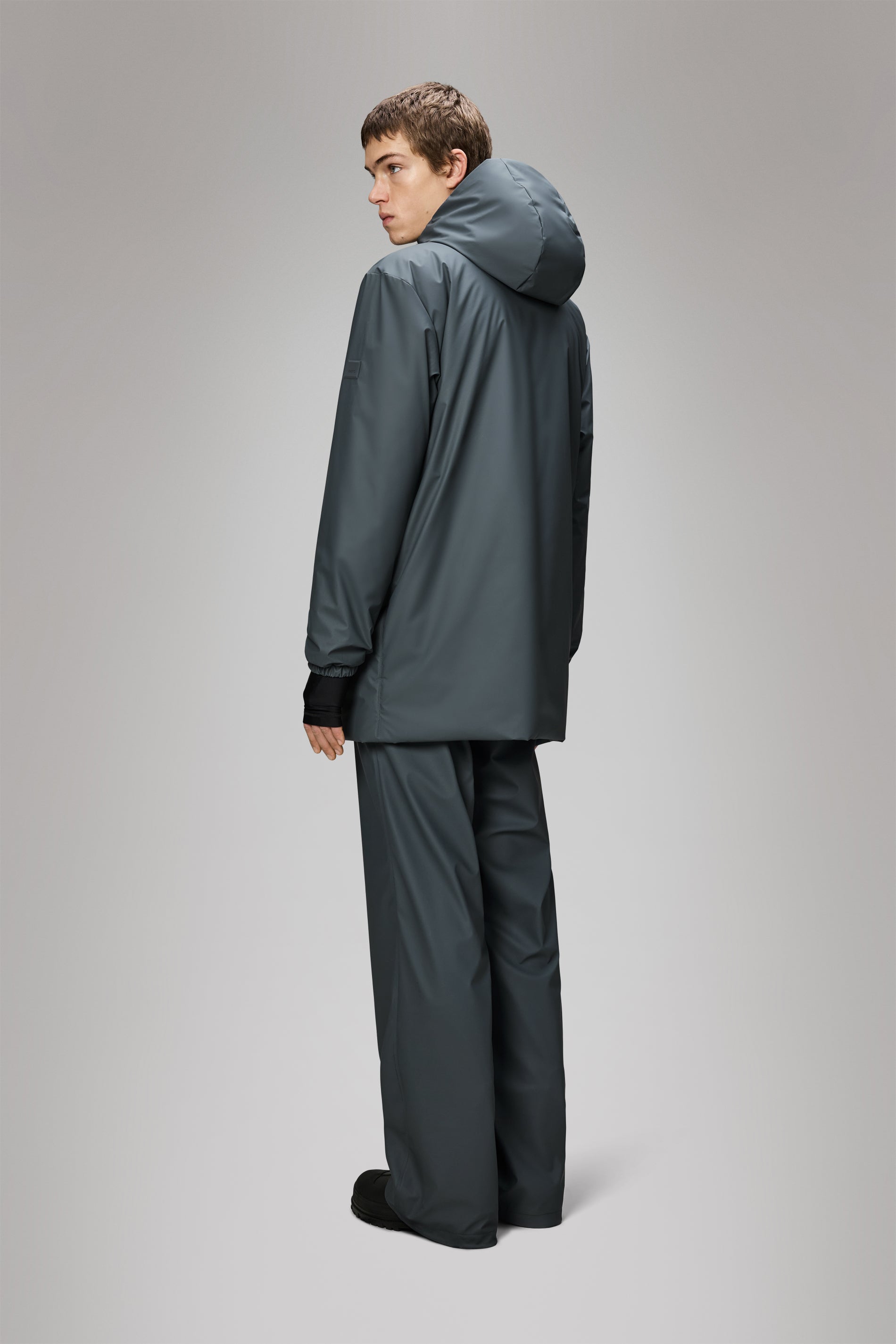 RAINS Lohja Long Insulated Jacket Lagoon Jacket