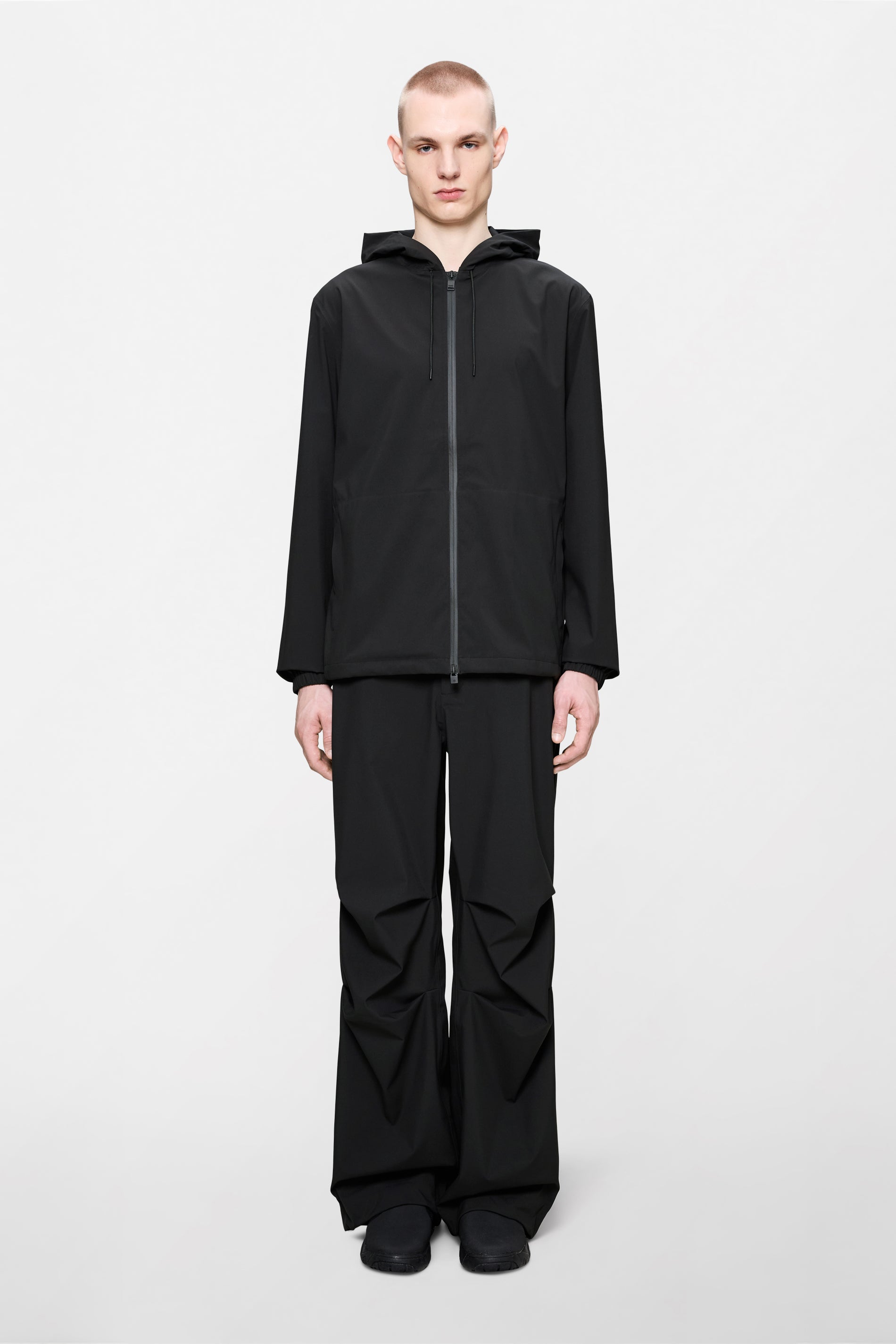 RAINS Suva Hardshell Jacket Black Jacket