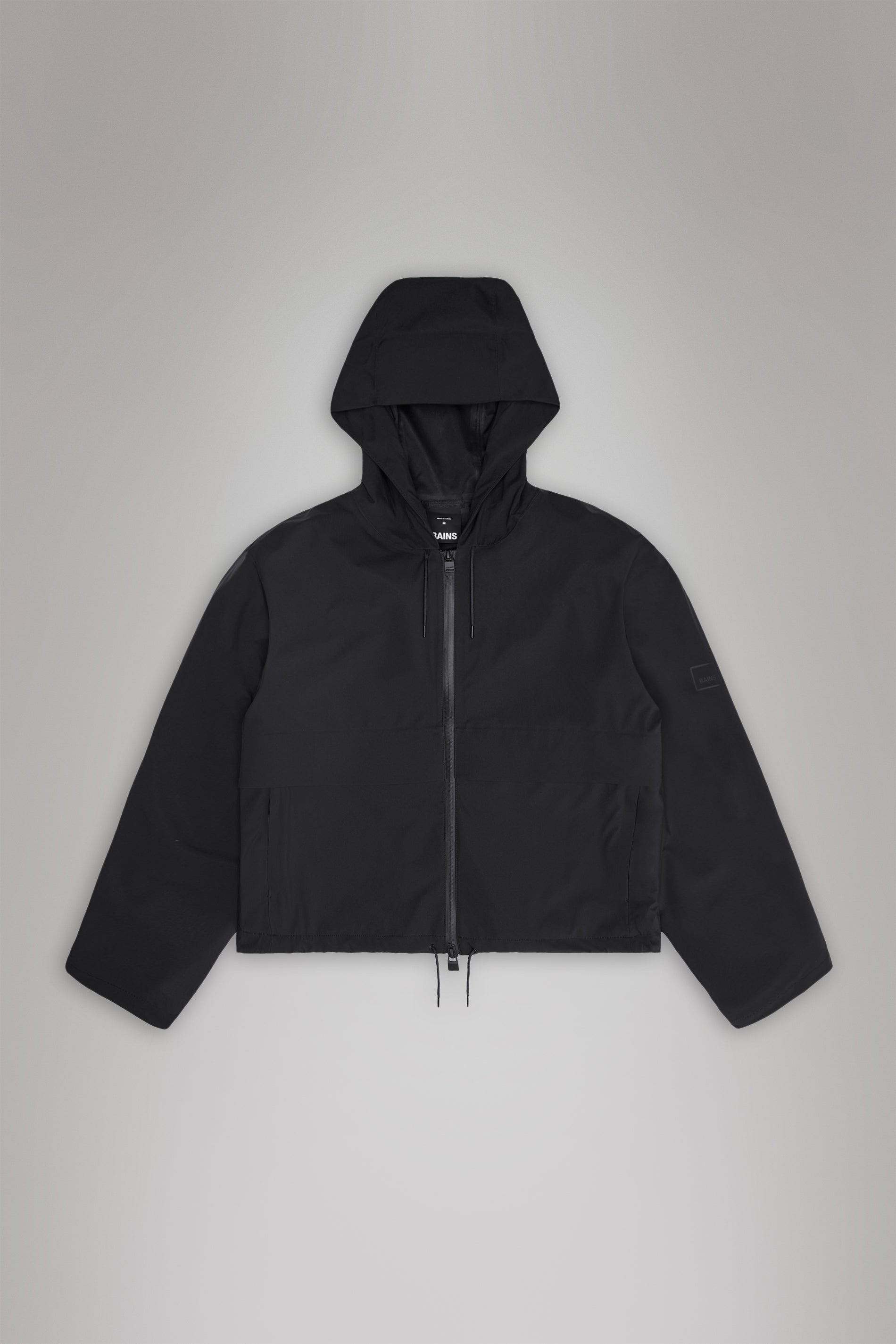 Rains Suva Hardshell Short String W Jacket Black Jacket