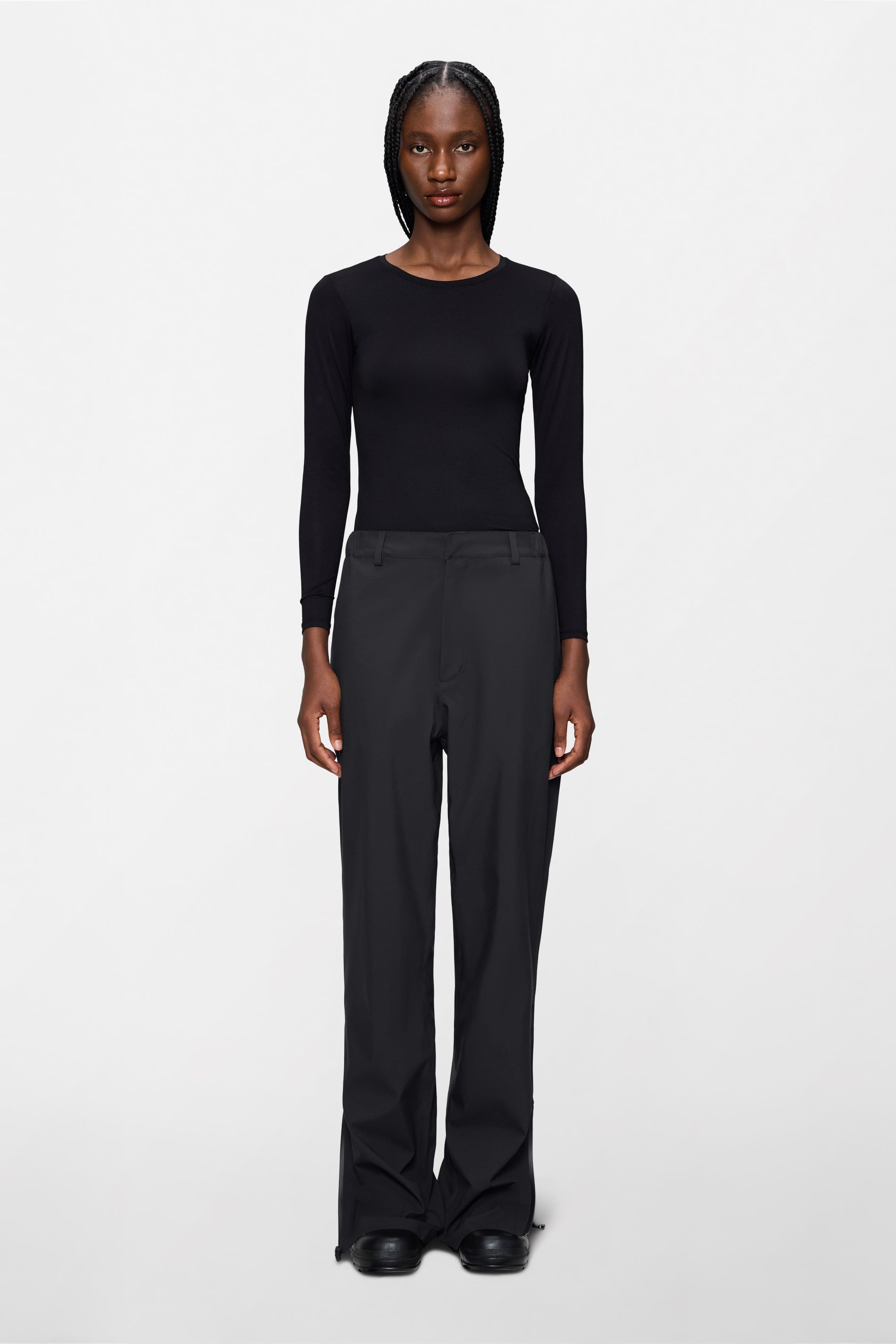 RAINS Suva Hardshell Pants Regular Black Pants