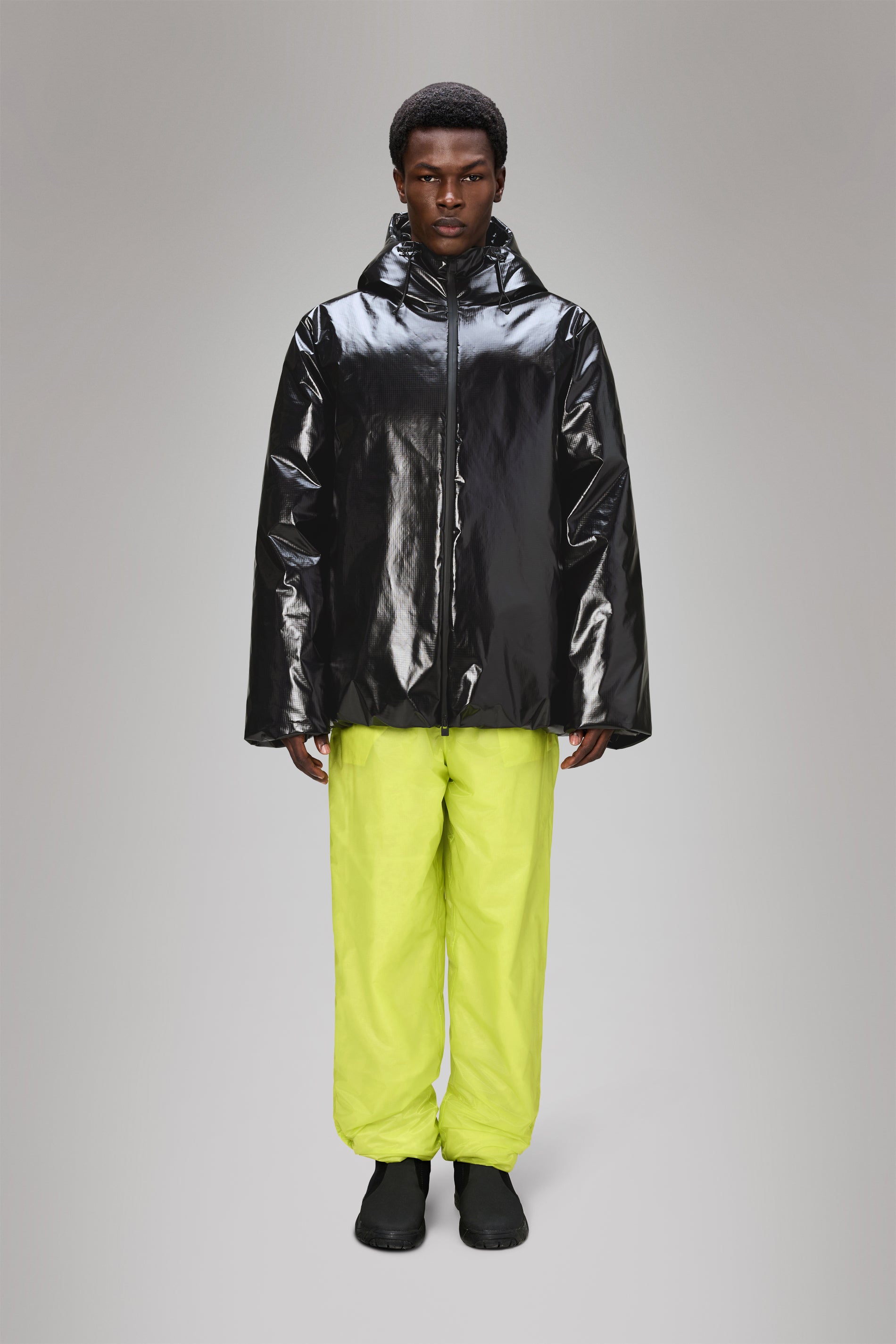 RAINS Sibu Vision Puffer Jacket Black Jacket