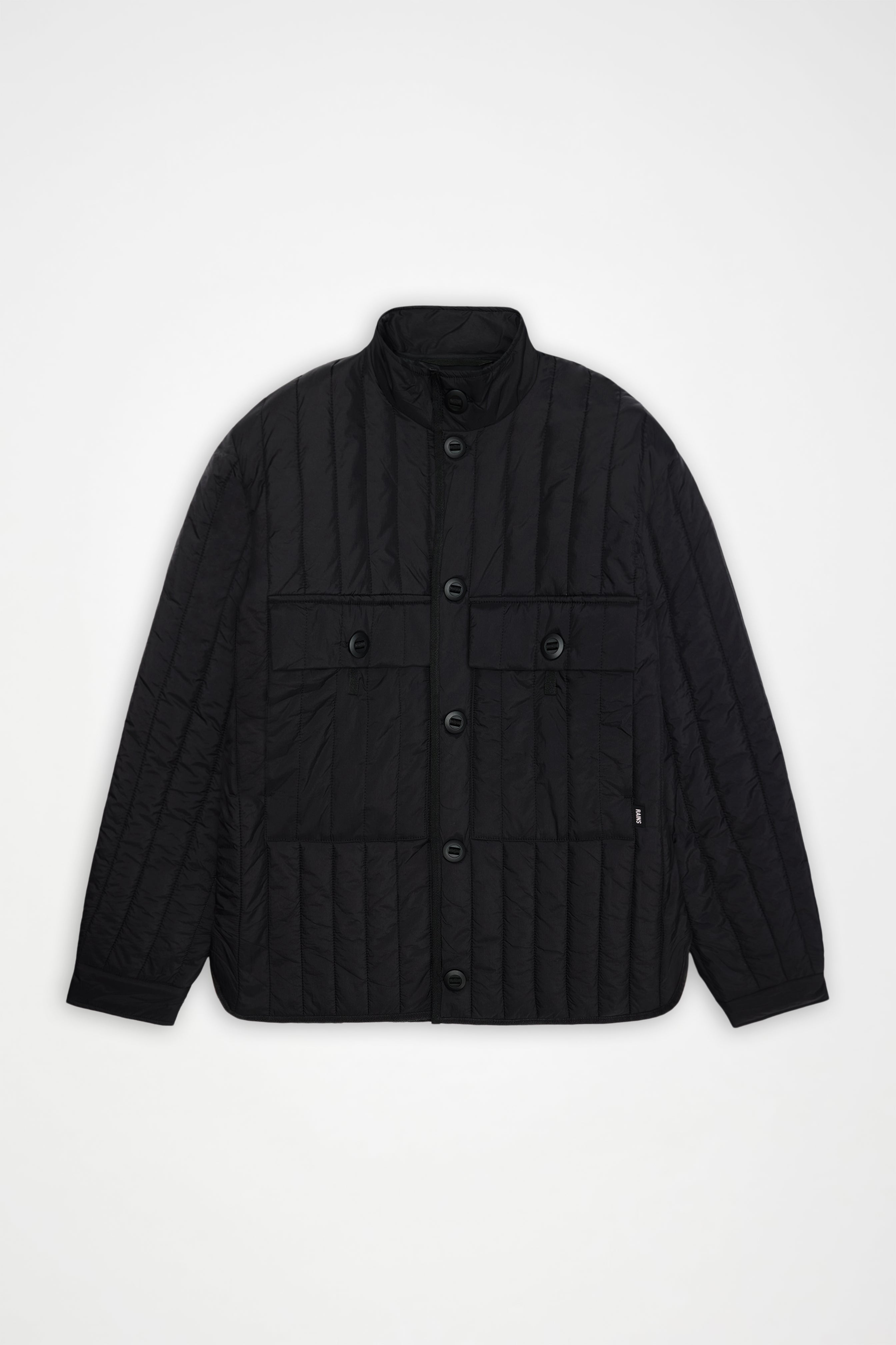 RAINS Banja Liner Pocket Jacket Black Jacket