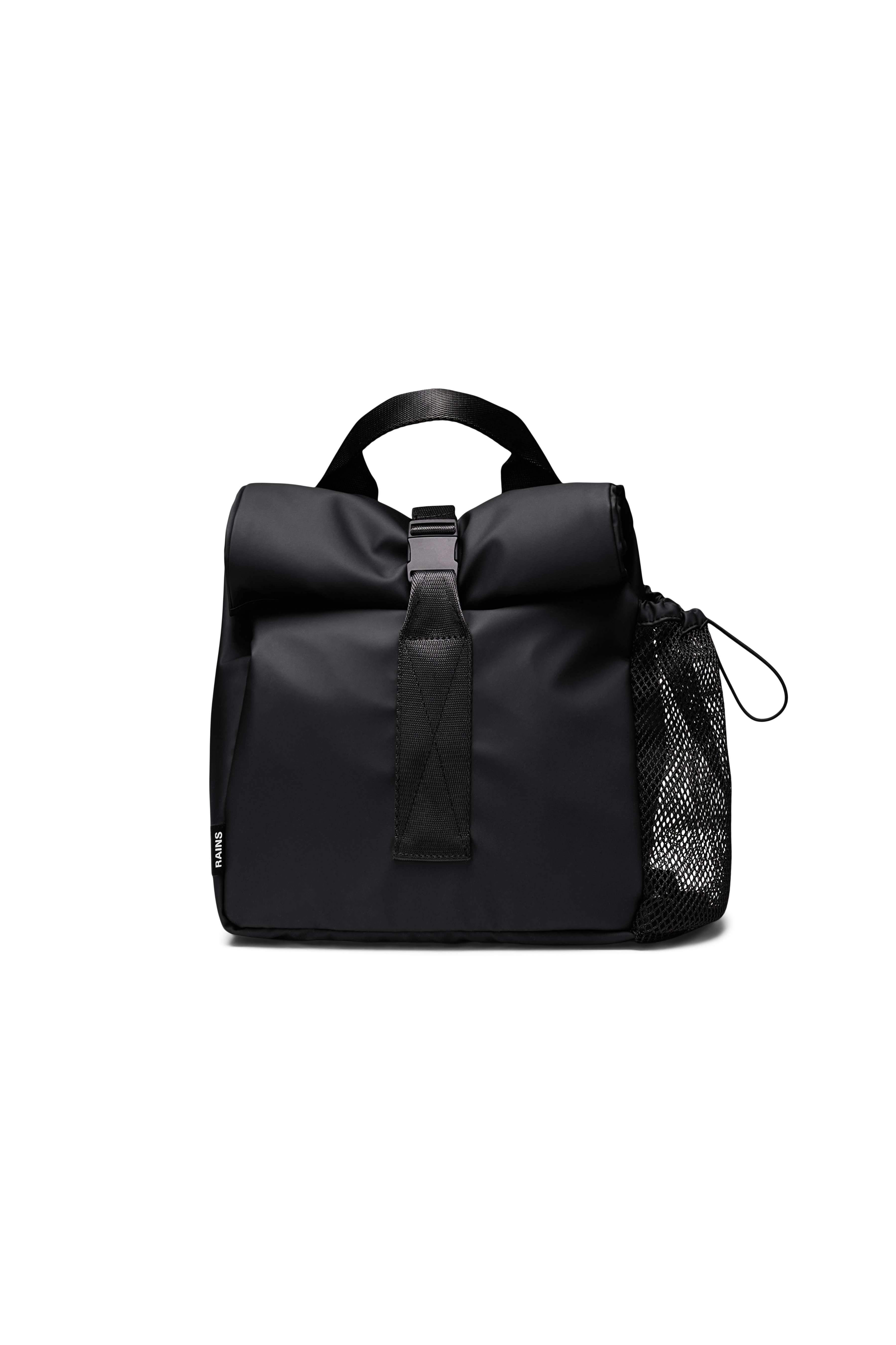 RAINS Lunch Bag Large Black Lunch Bag