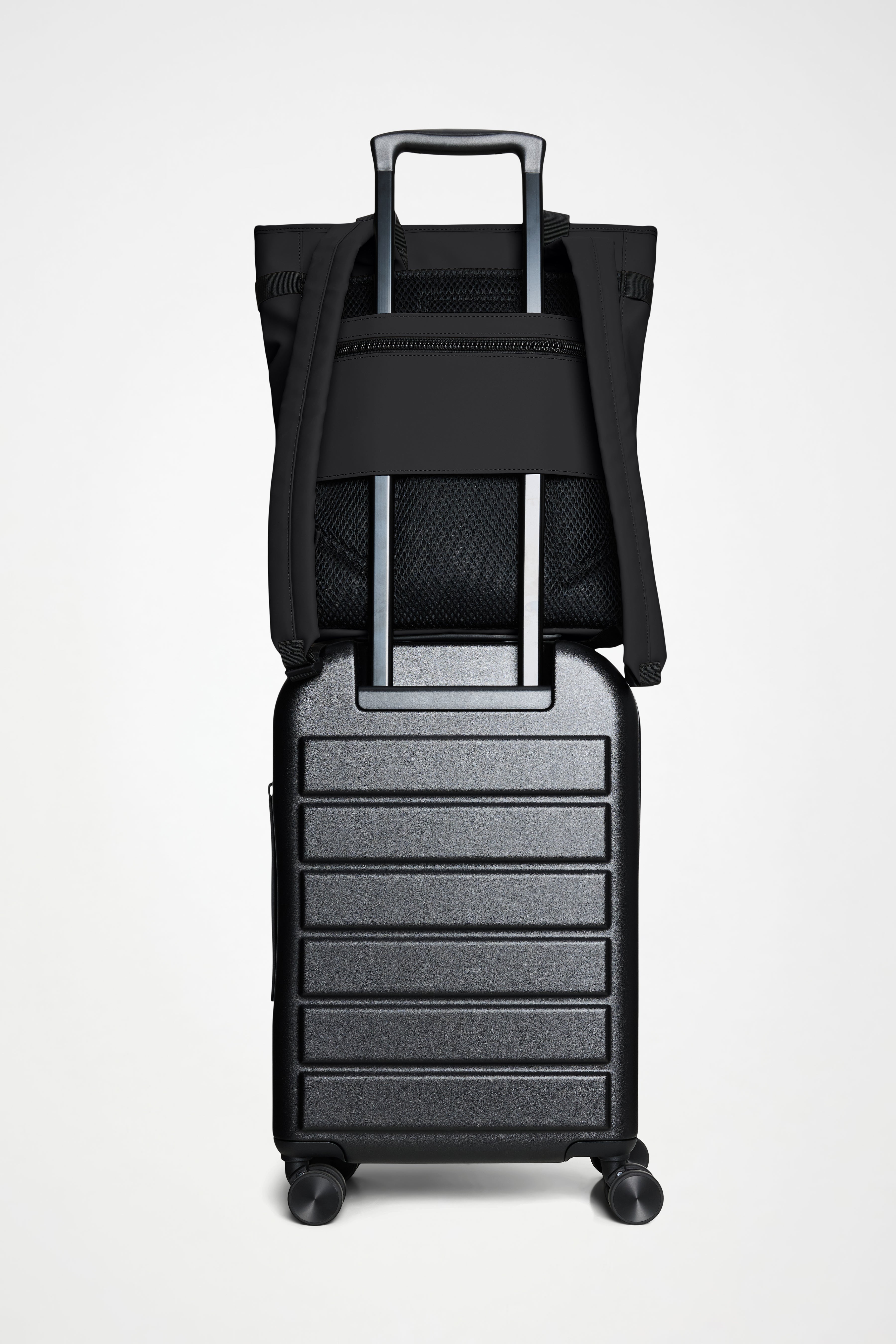 RAINS Texel Tote Backpack Black Backpack