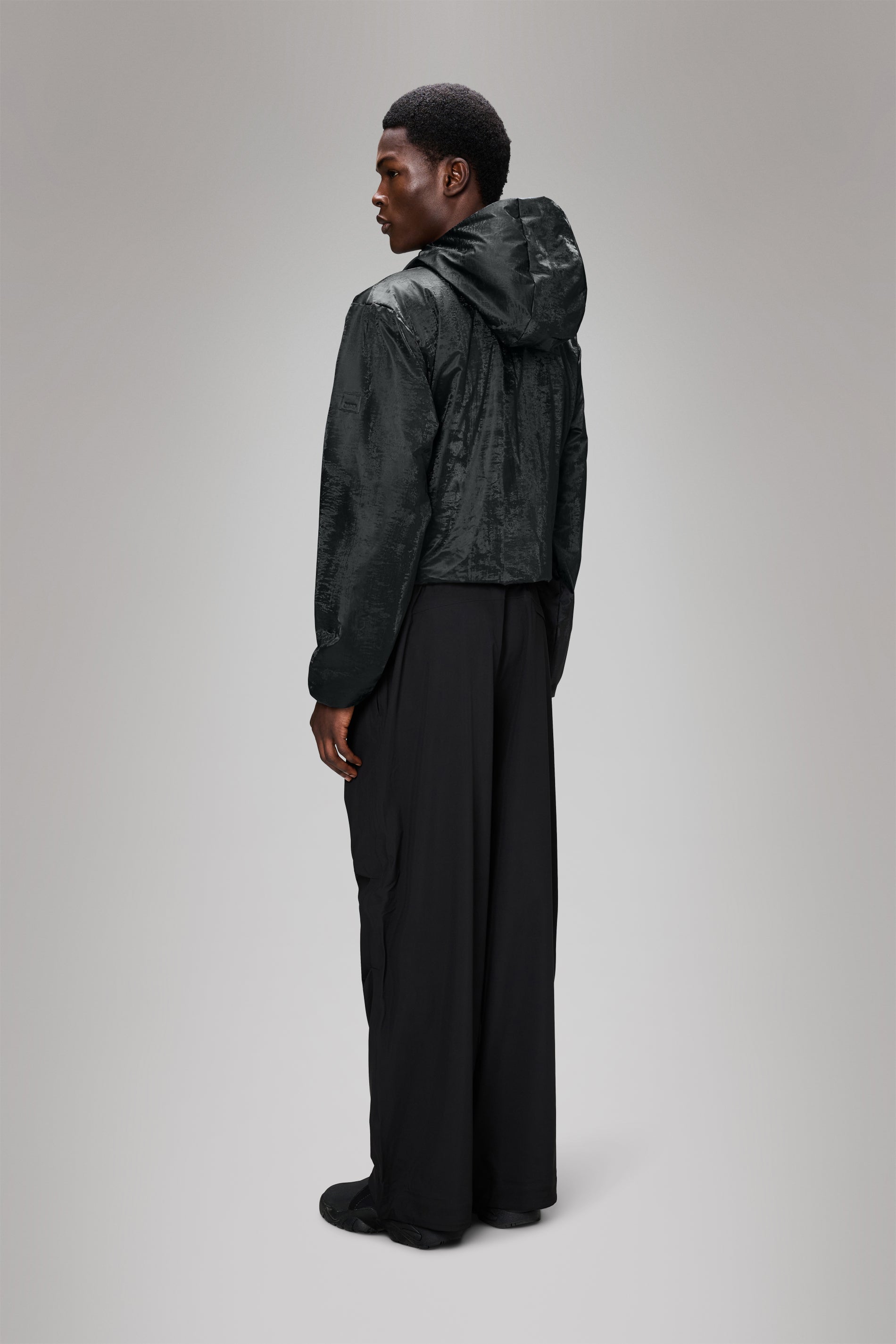 Rains Lohja Short Insulated Jacket Coal Jacket