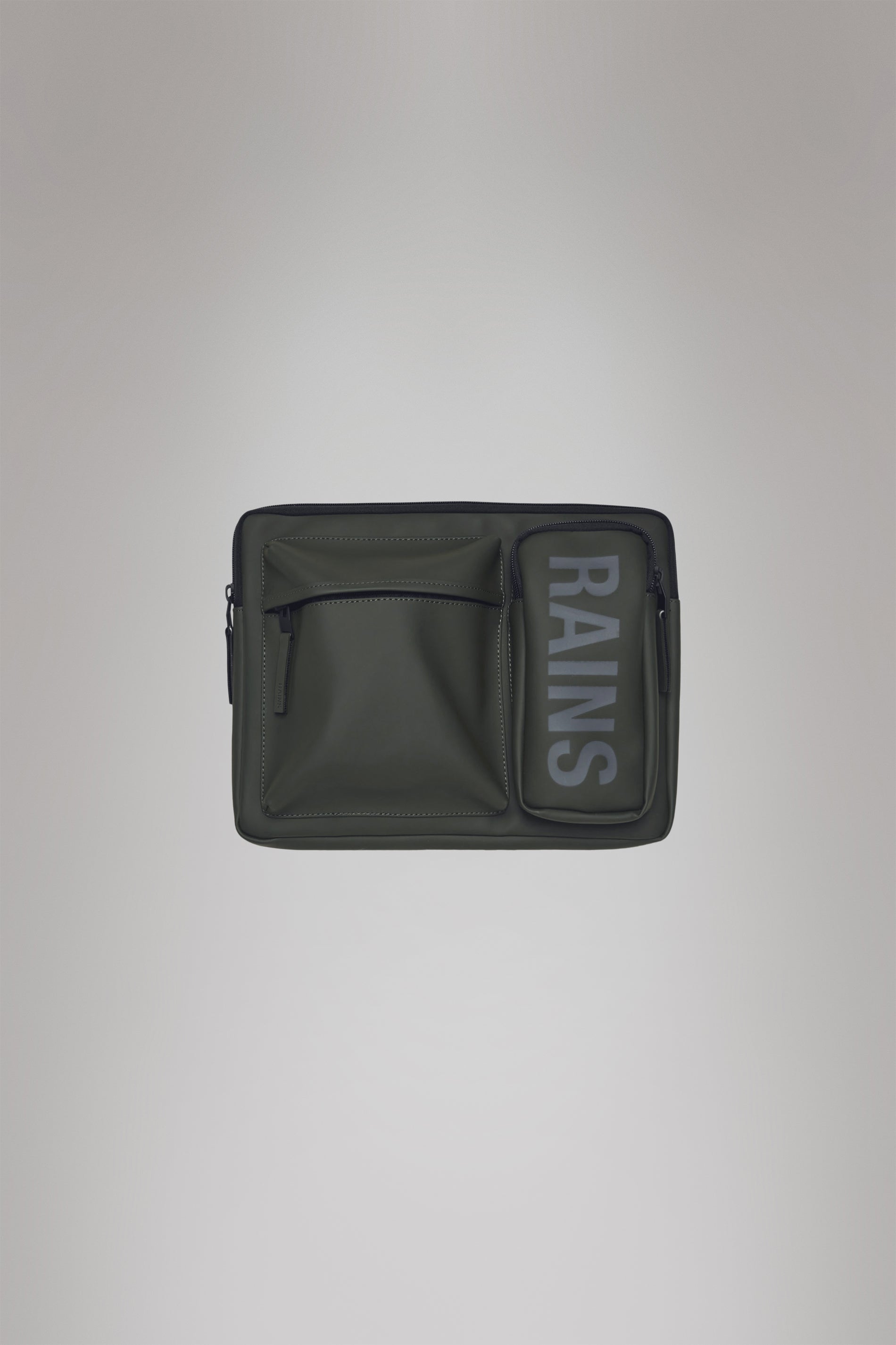 RAINS Texel Laptop Case 13″/14″ Green 2.20L H25 x D2.50 x W35 cm Laptop Case