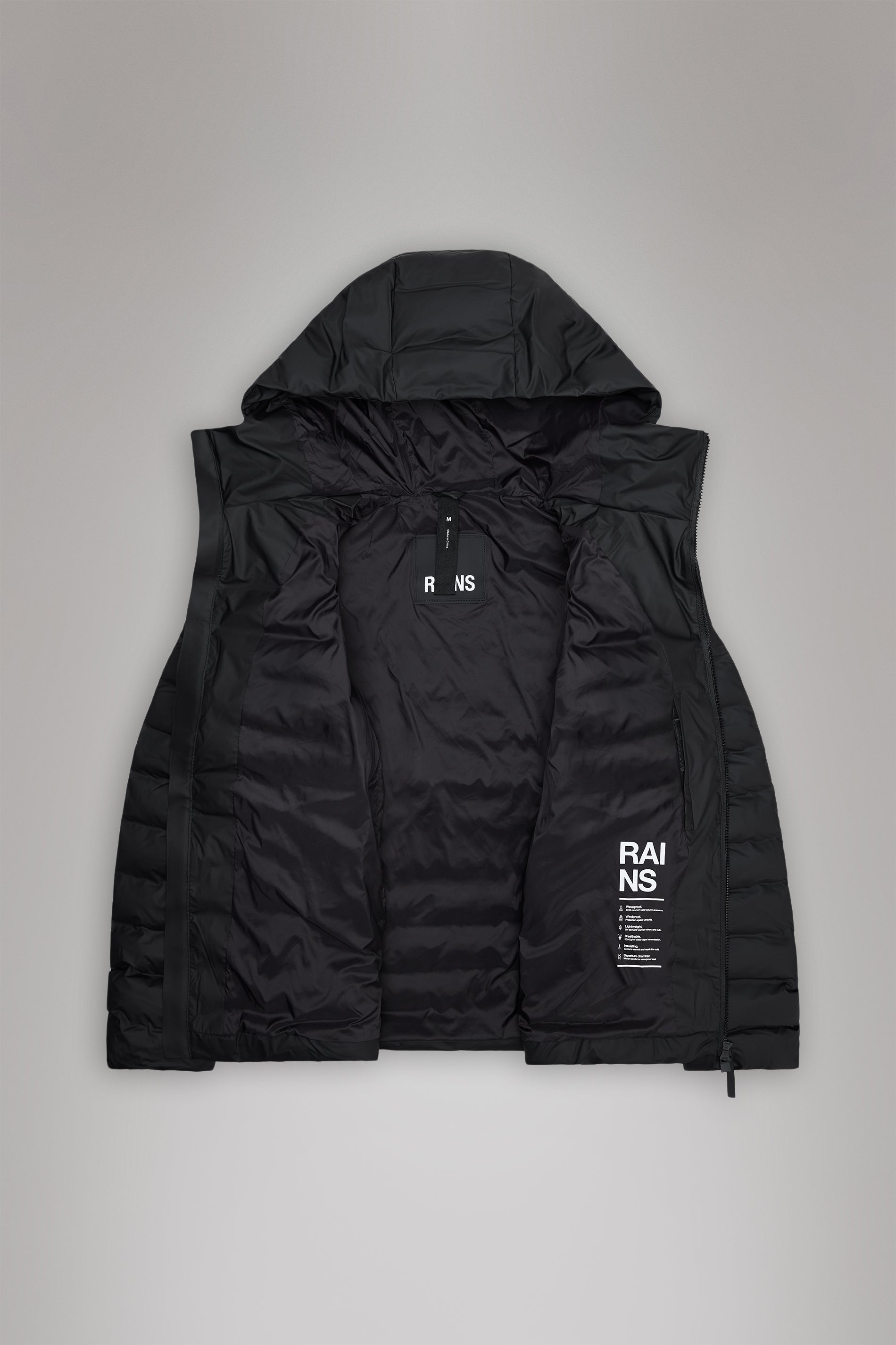 Rains Lohja Puffer Jacket Green Jacket