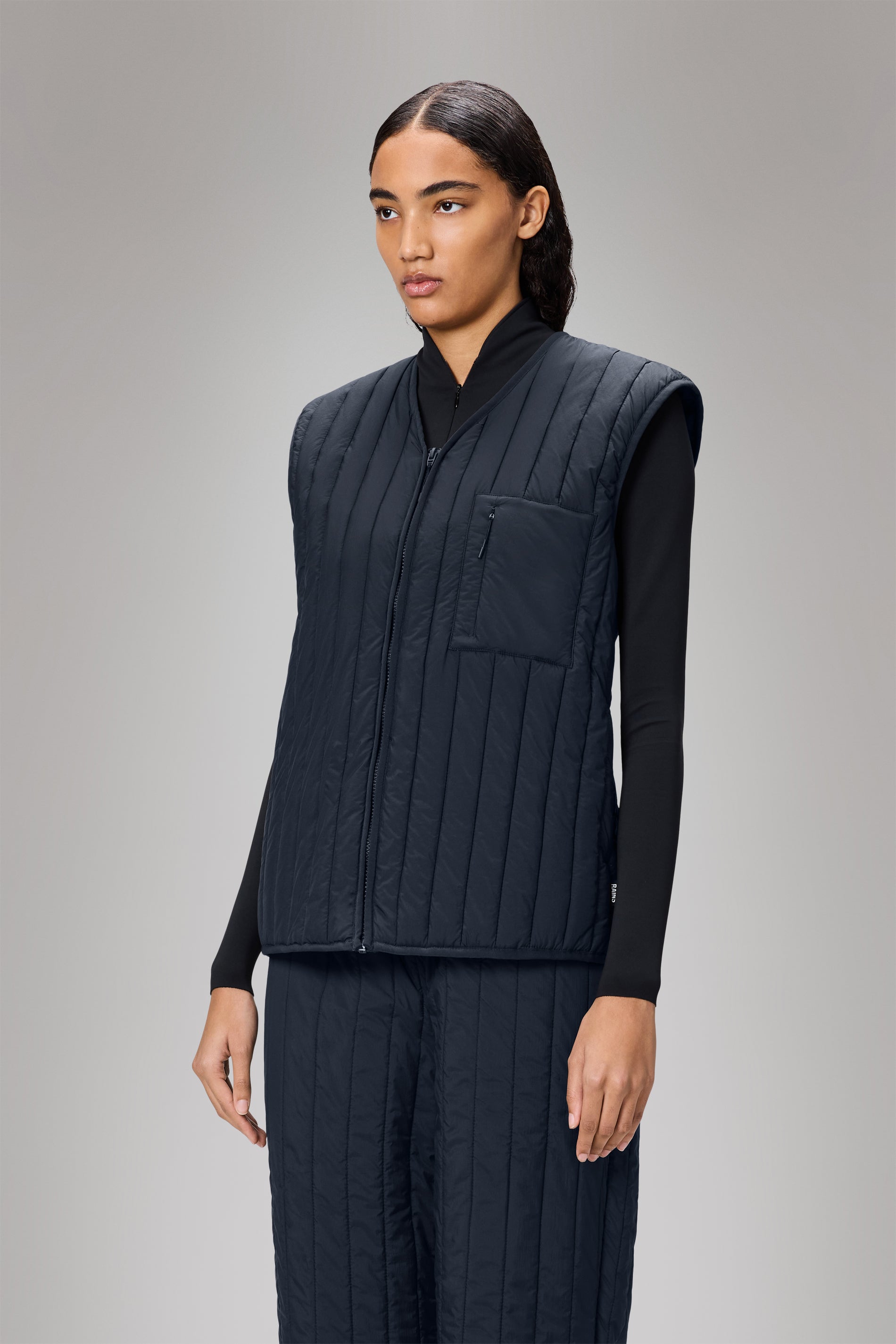 Rains Banja Liner Vest Navy Vest