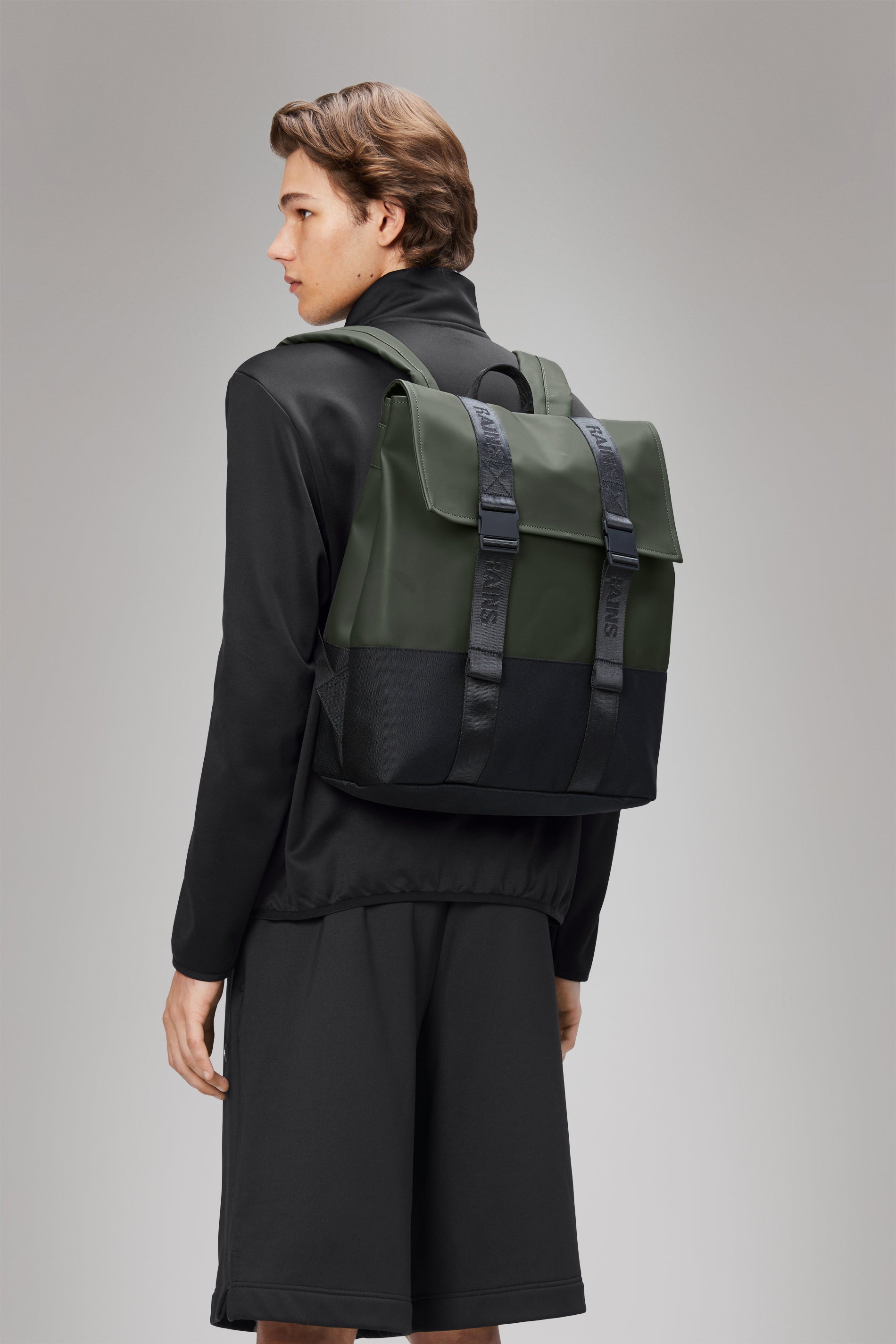 Sac de voyage - RAINS - Hilo Weekend Bag - Imperméable - Noir - Grand