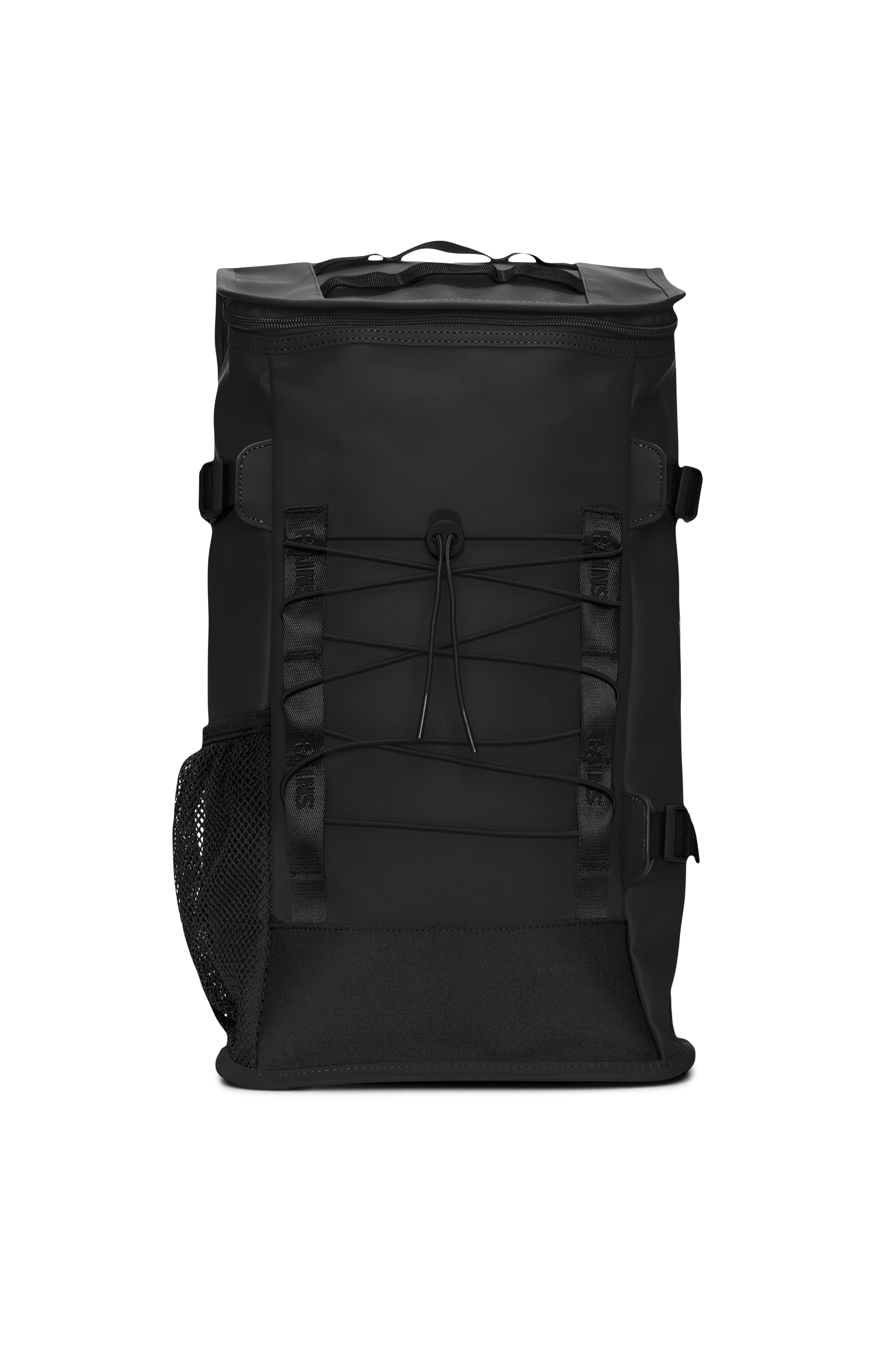 RAINS Trail Mountaineer Bag Black Backpack