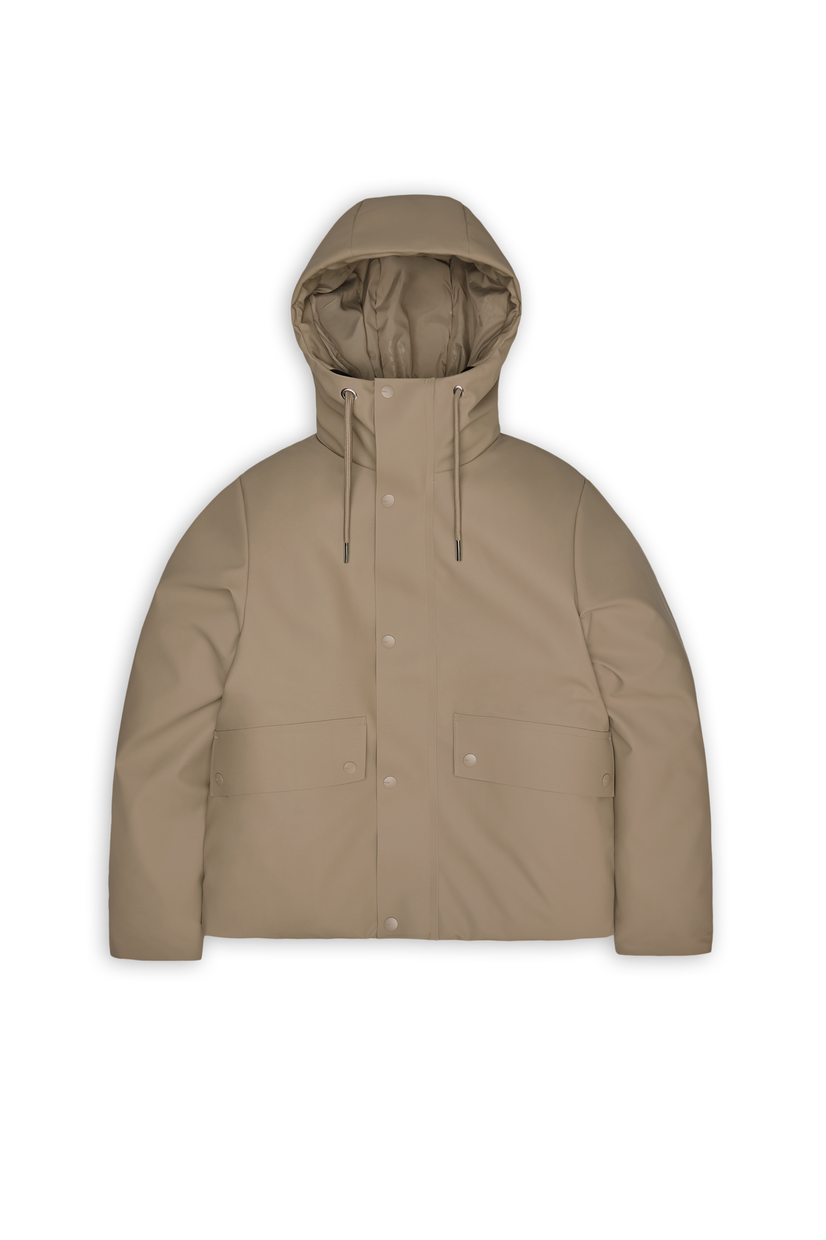 RAINS Nome Short W Parka Beige Jacket