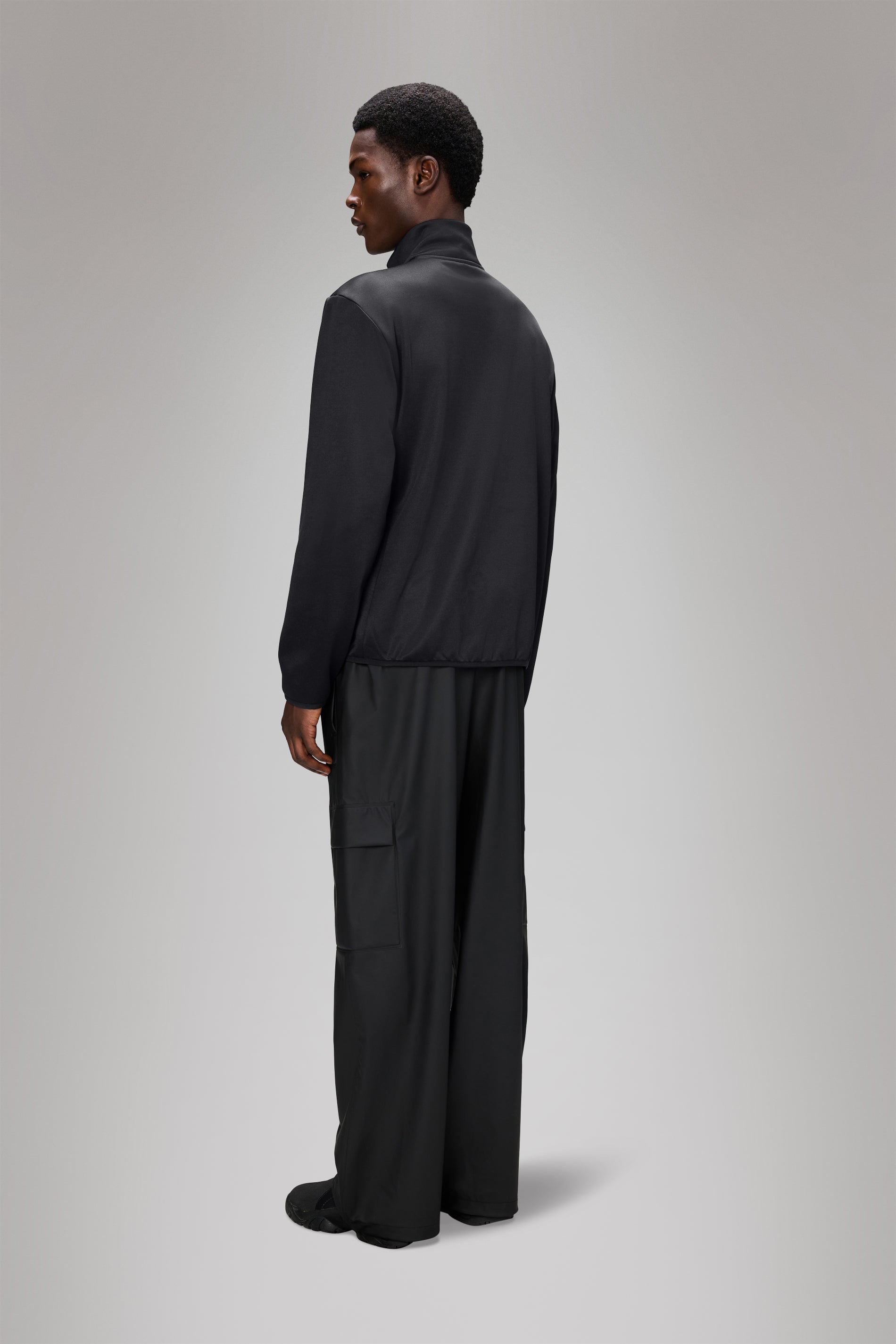 RAINS Sintra Fleece Jacket Black Jacket