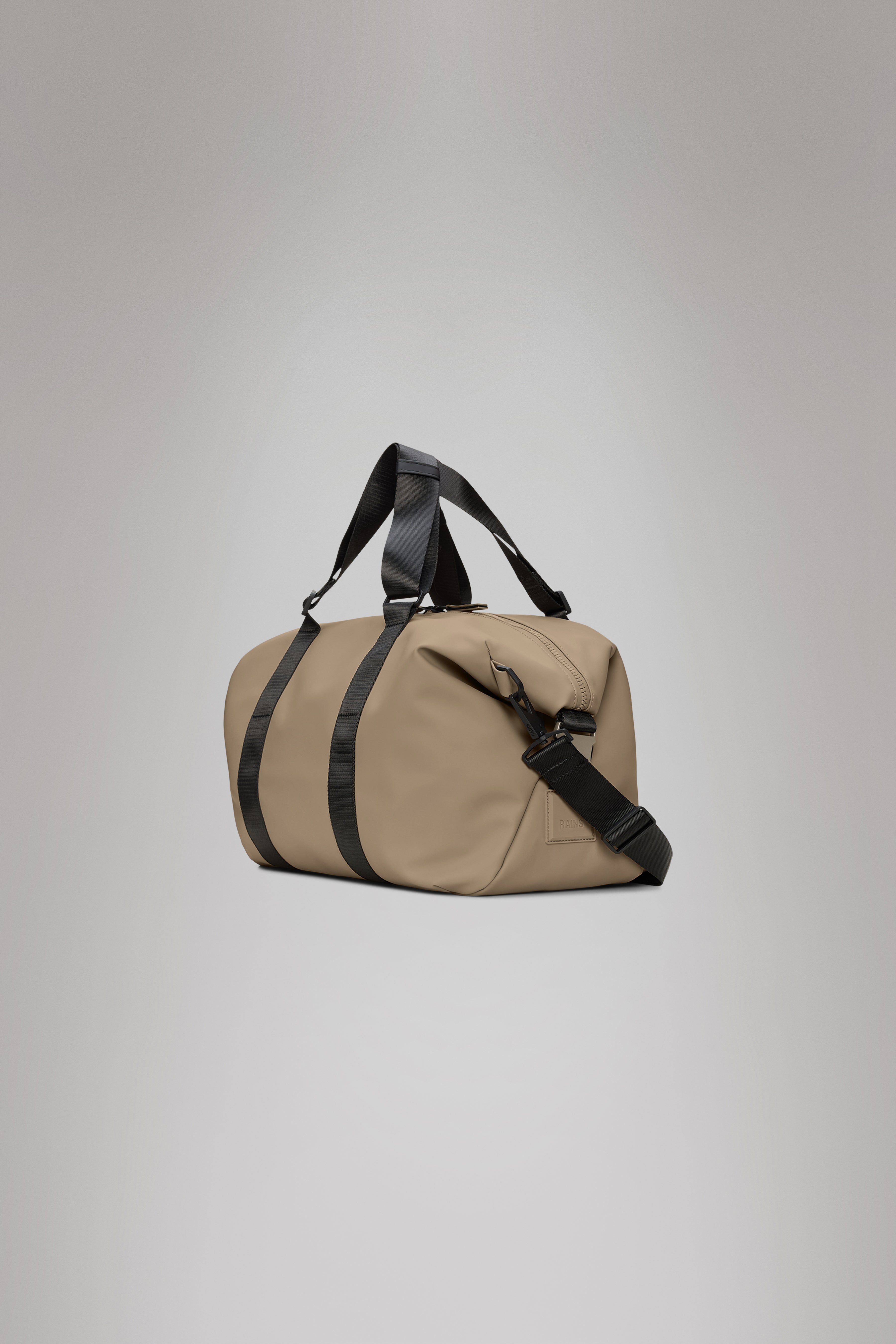 RAINS Valera Weekend Bag Small Beige Weekender