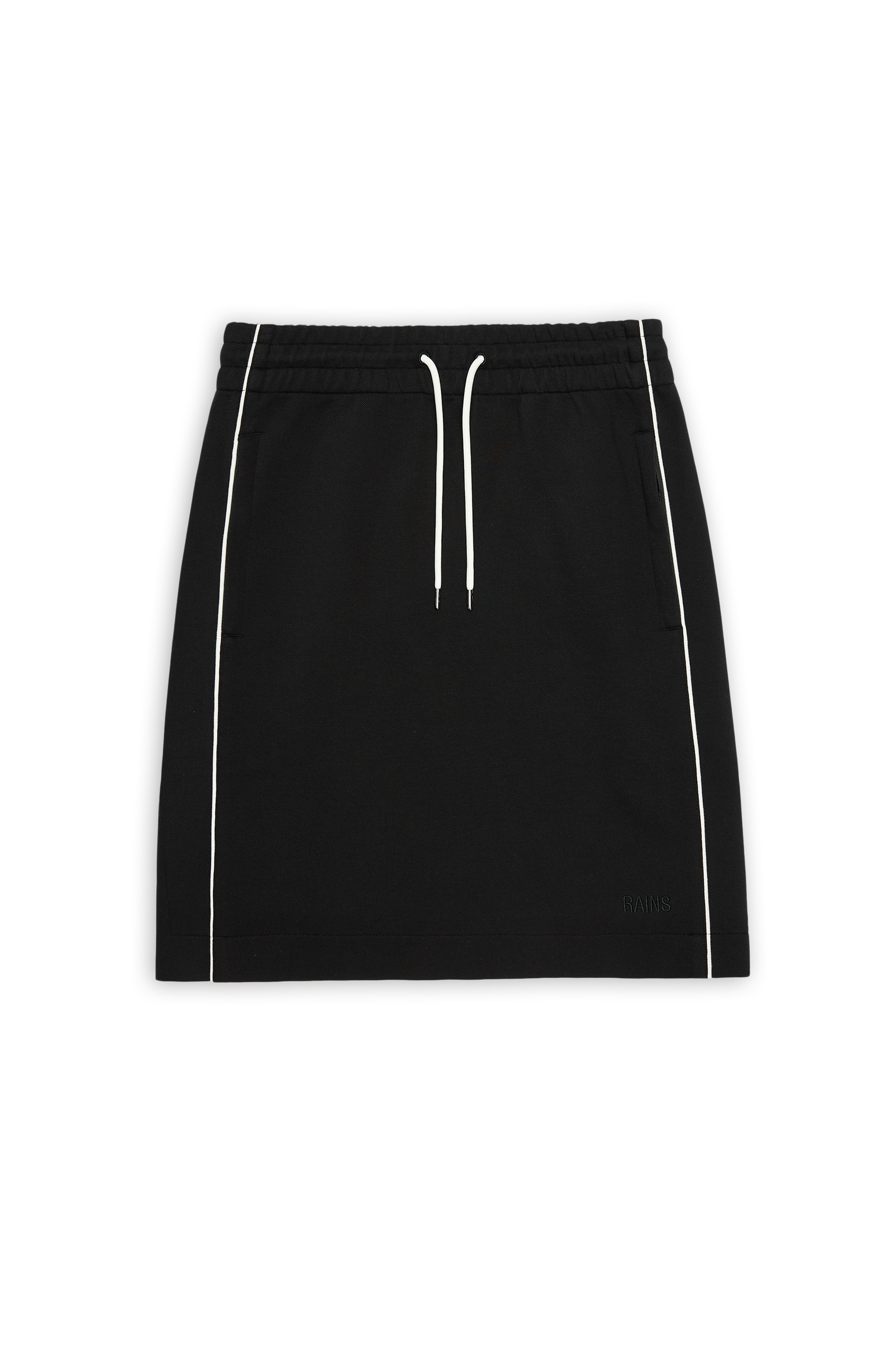 RAINS Downtime Track W Skirt Black Skirts