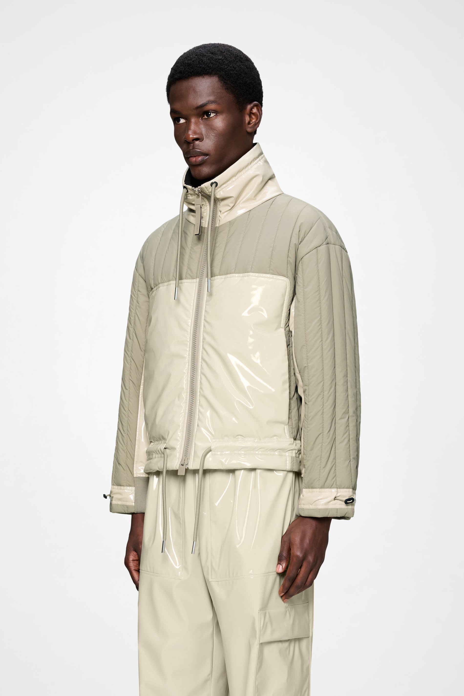 RAINS Koya Vision W Jacket Beige Jacket
