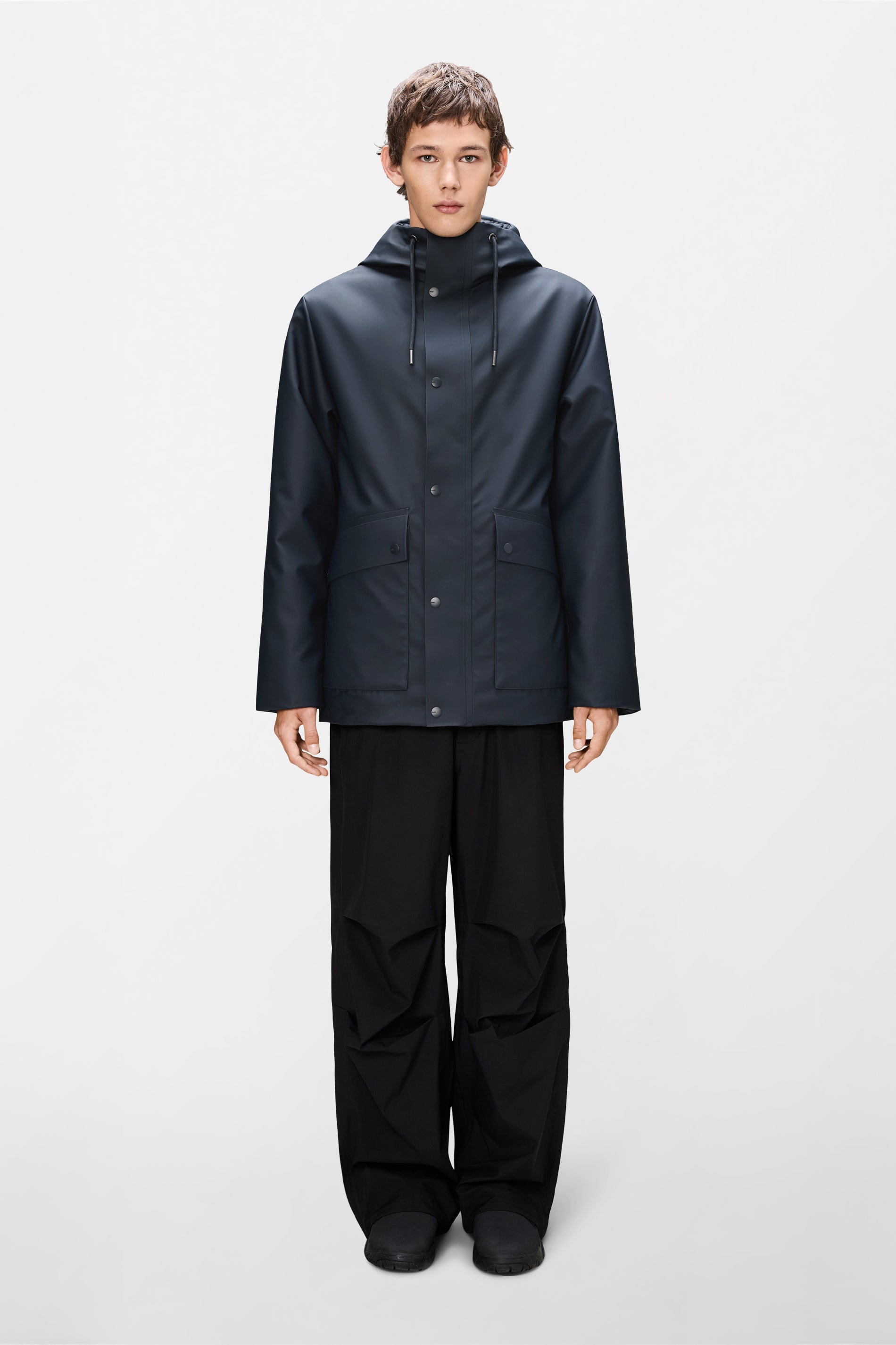 RAINS Nome Parka Navy Jacket
