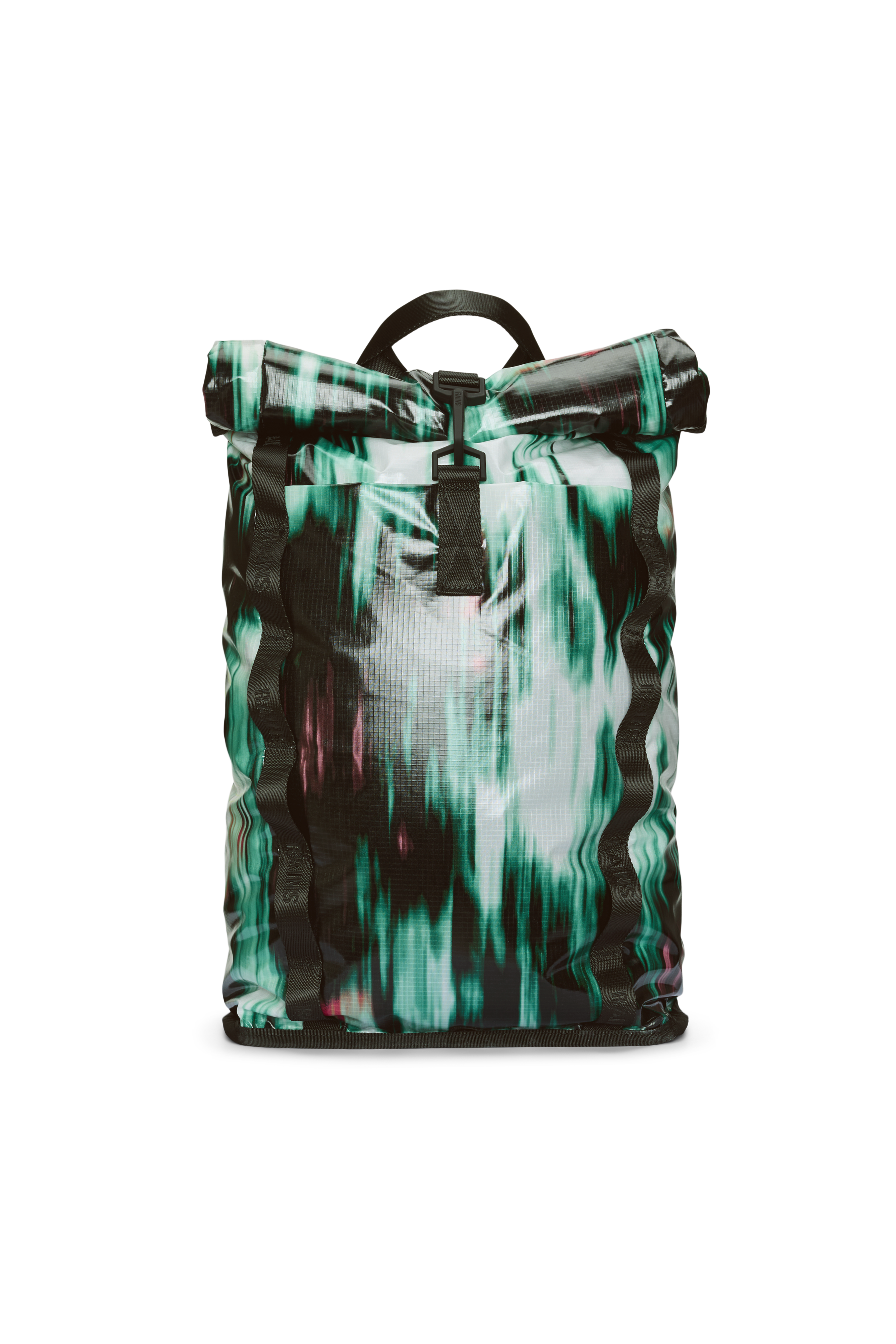 RAINS Sibu Rolltop Rucksack Blur 16L H46 x D14 x W32 cm Backpack