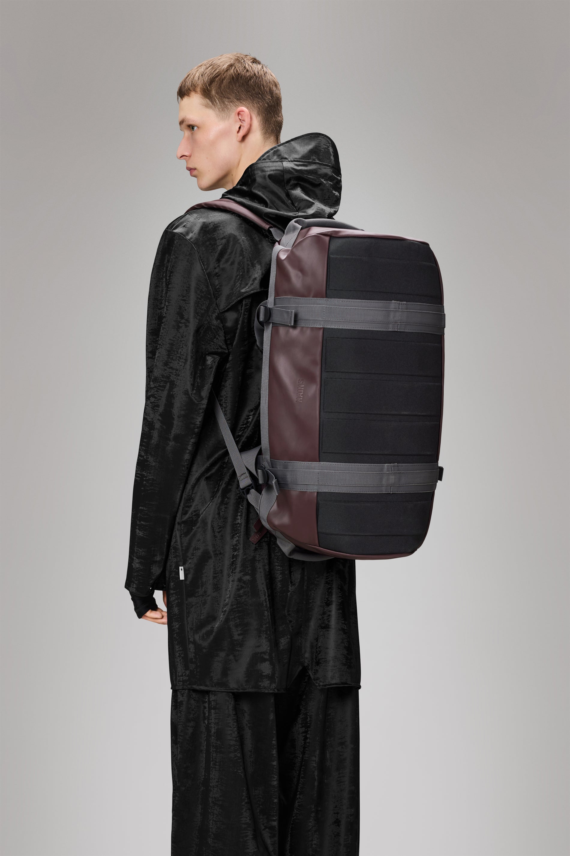 RAINS Texel Duffel Bag Small Depth Duffel