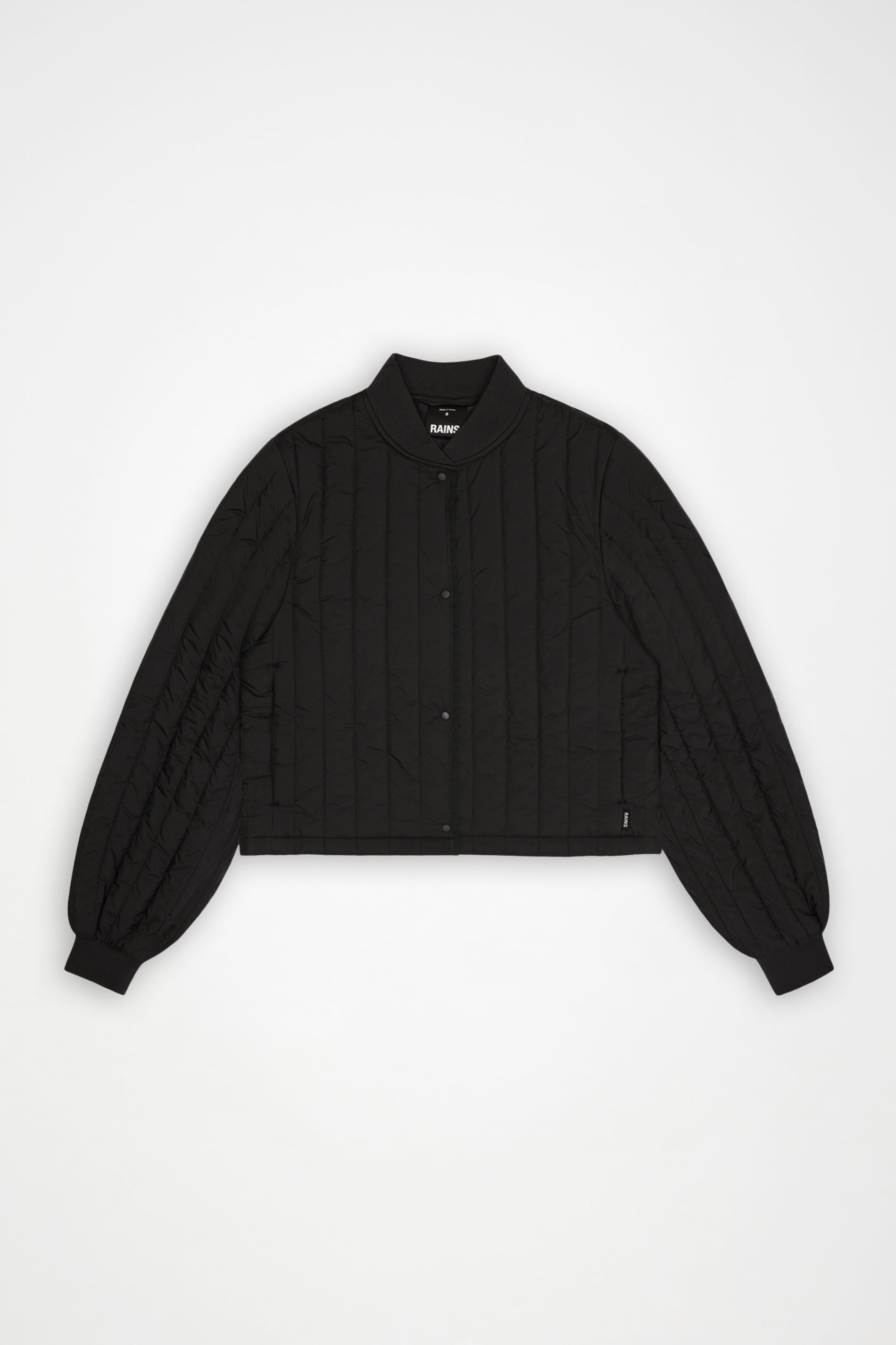 RAINS Banja Liner Bomber W Jacket Black Jacket