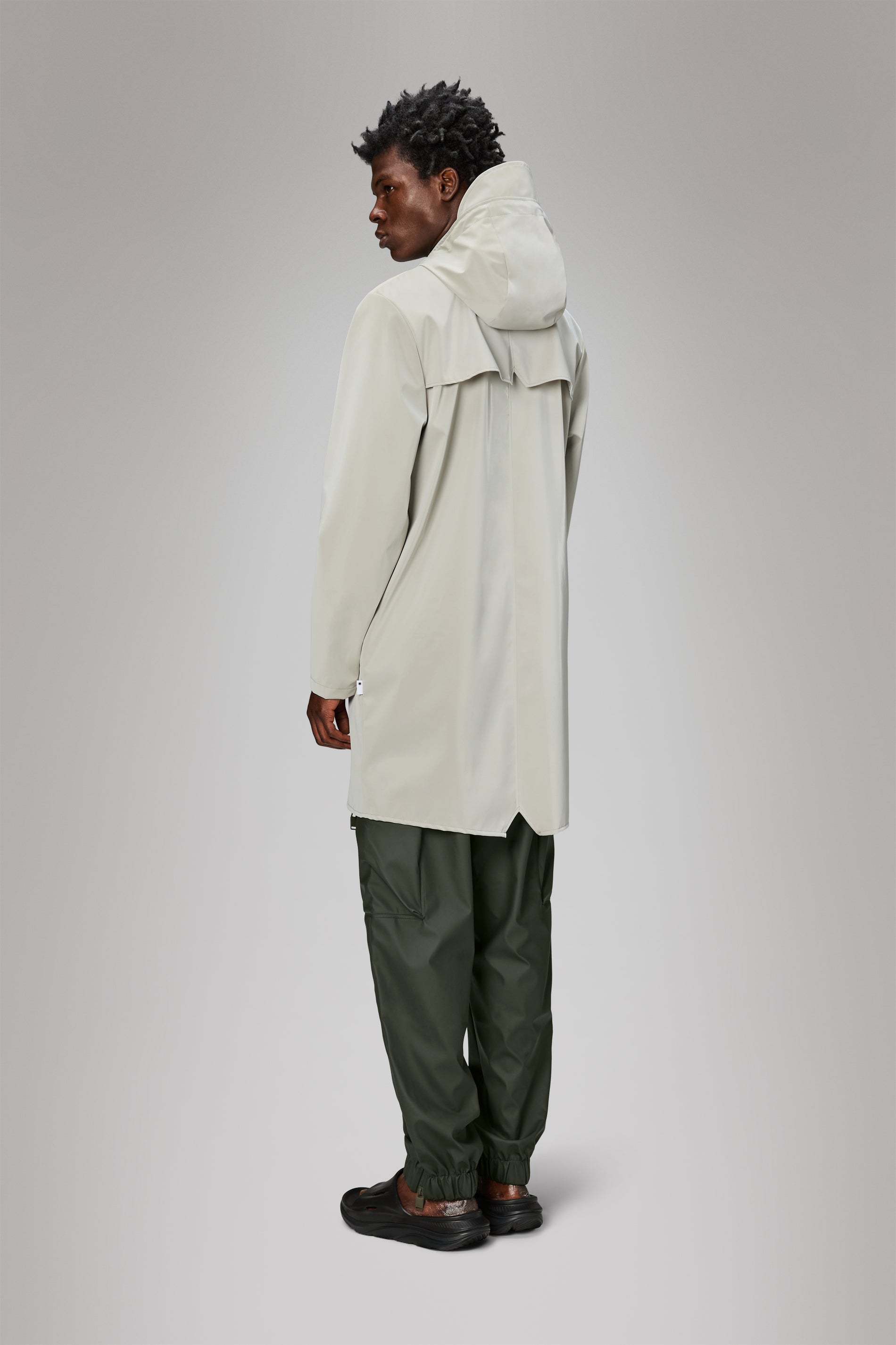 RAINS Long Jacket Matrix Jacket
