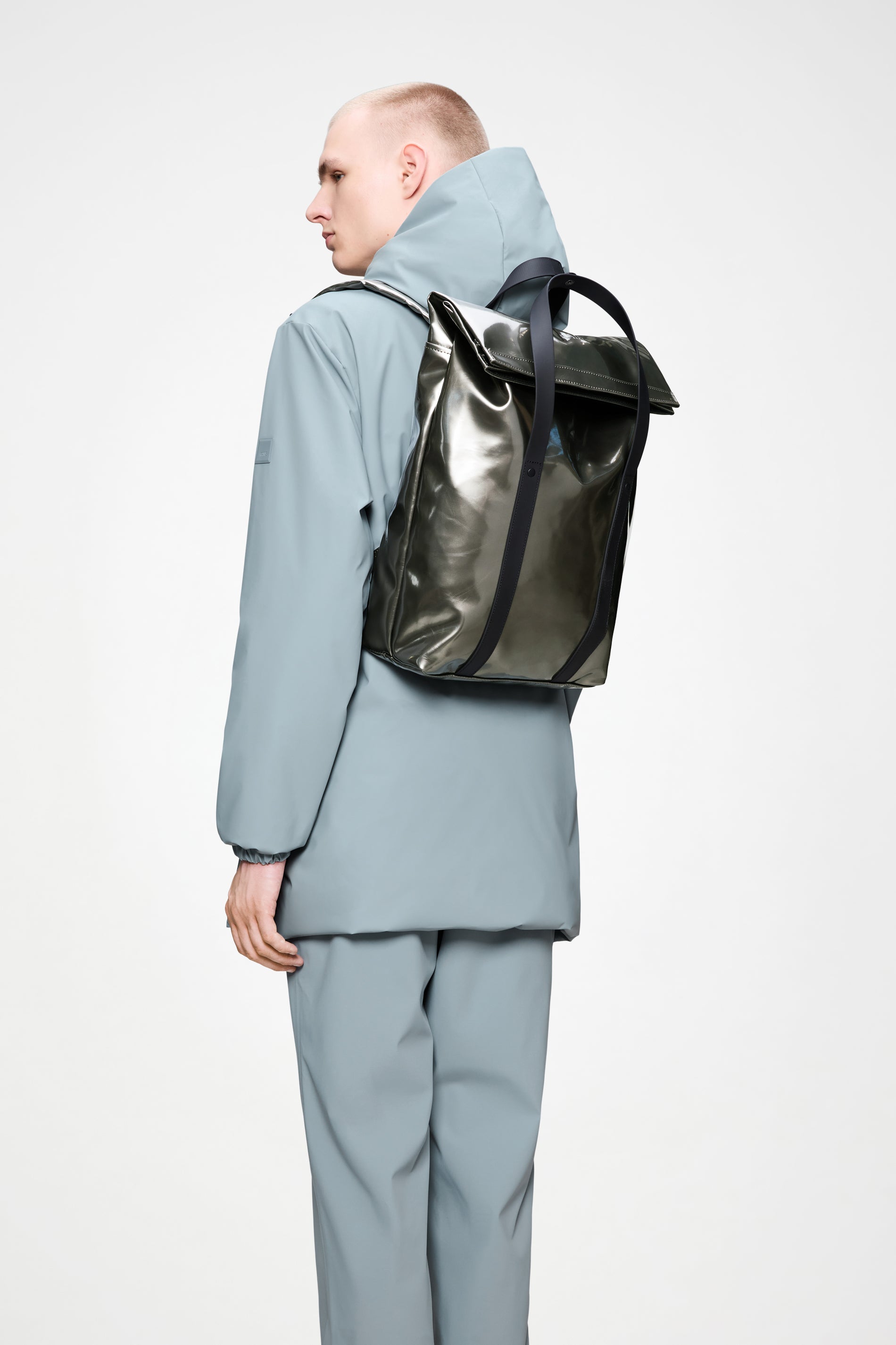 RAINS 2 Way Tote Backpack Raven 15L H58 x D12 x W33 cm Backpack