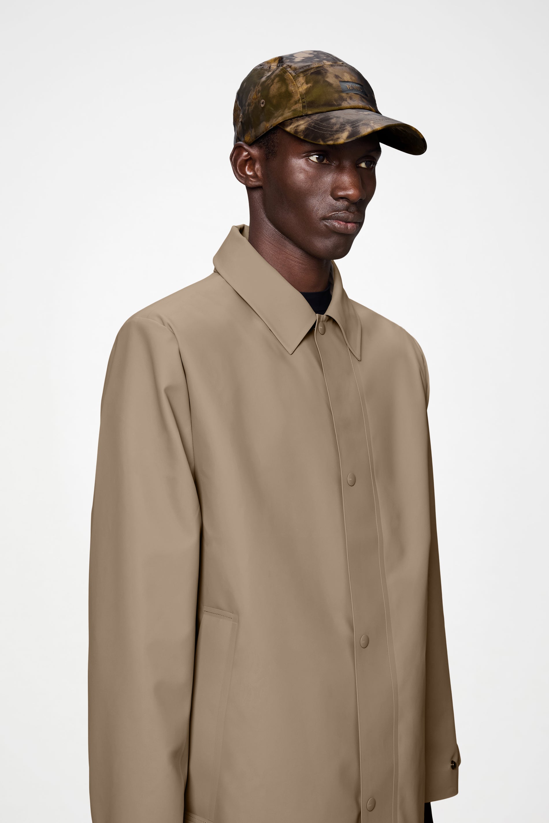 RAINS 5 Panel Cap Muddy Headwear