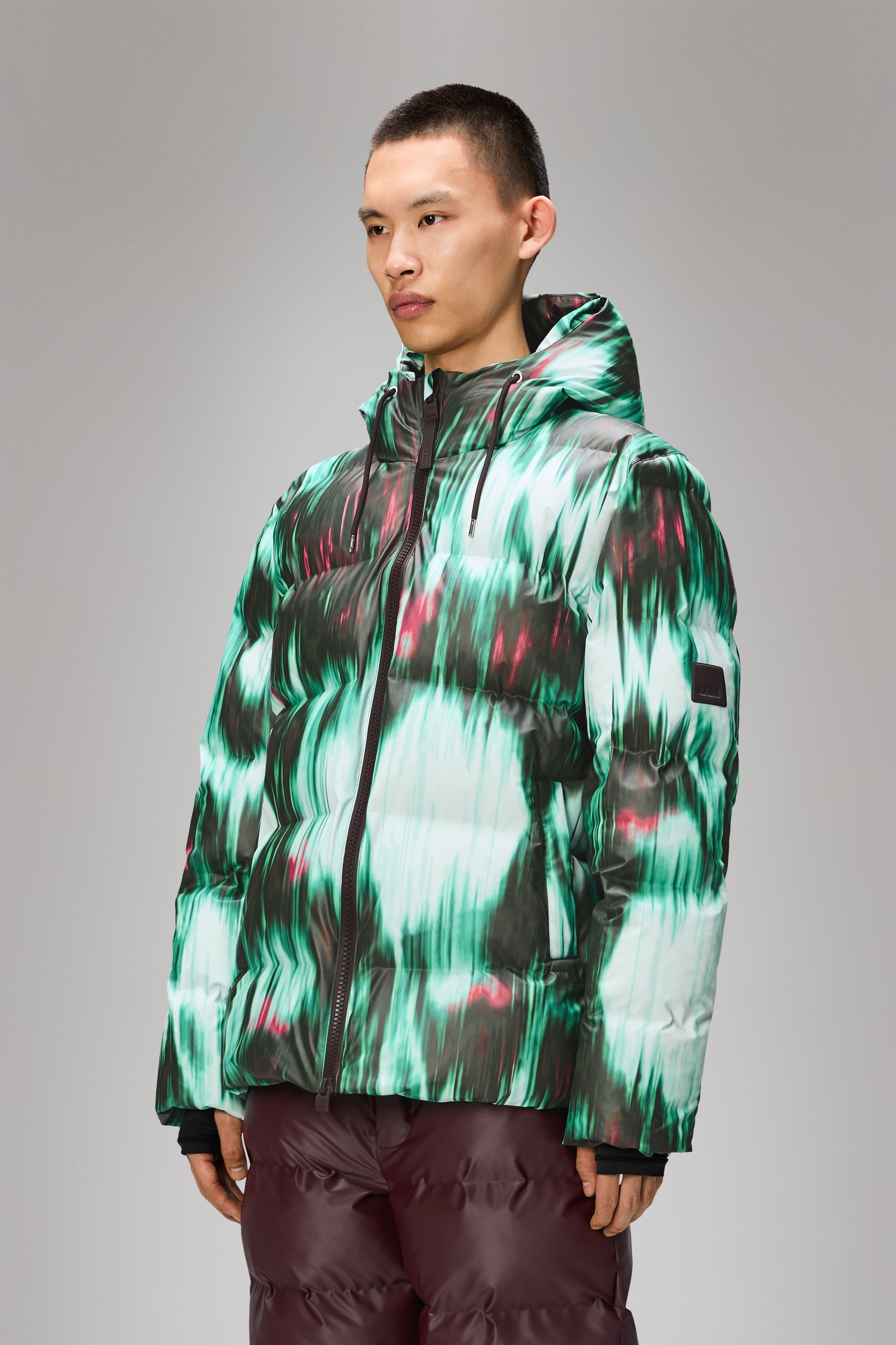 RAINS Alta Puffer Jacket Blur Jacket