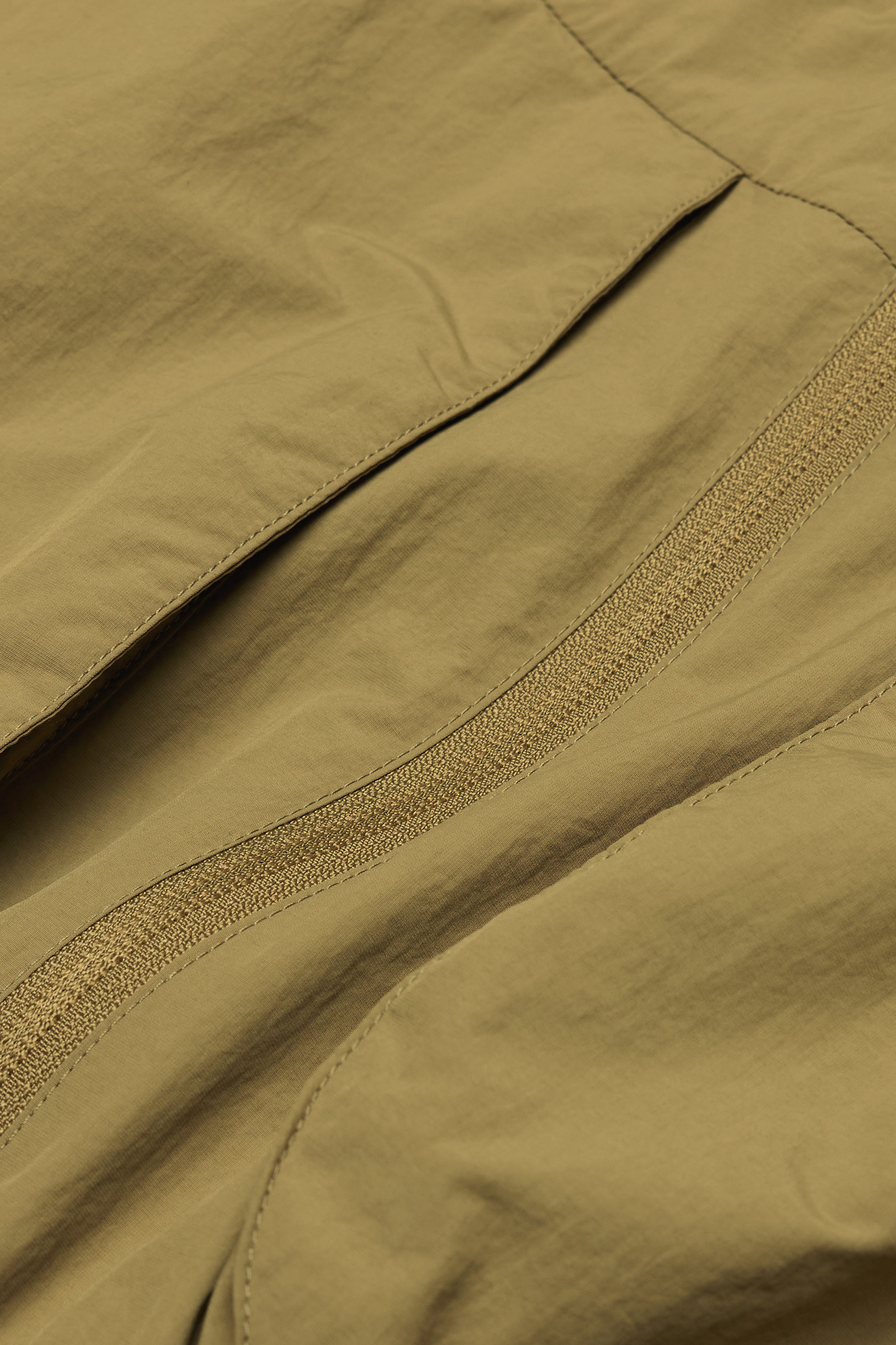 RAINS Cooldown Pocket Track Top Fawn Jacket