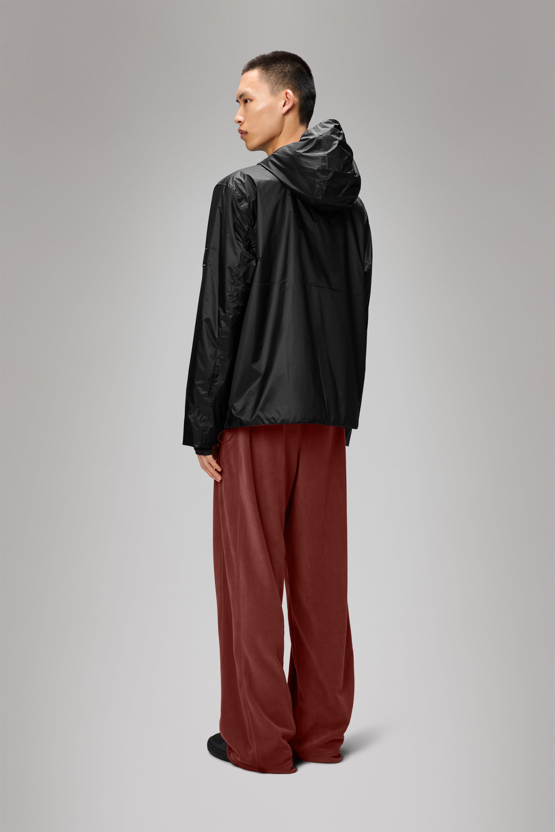 RAINS Kauto Insulated Pocket Jacket Black Jacket