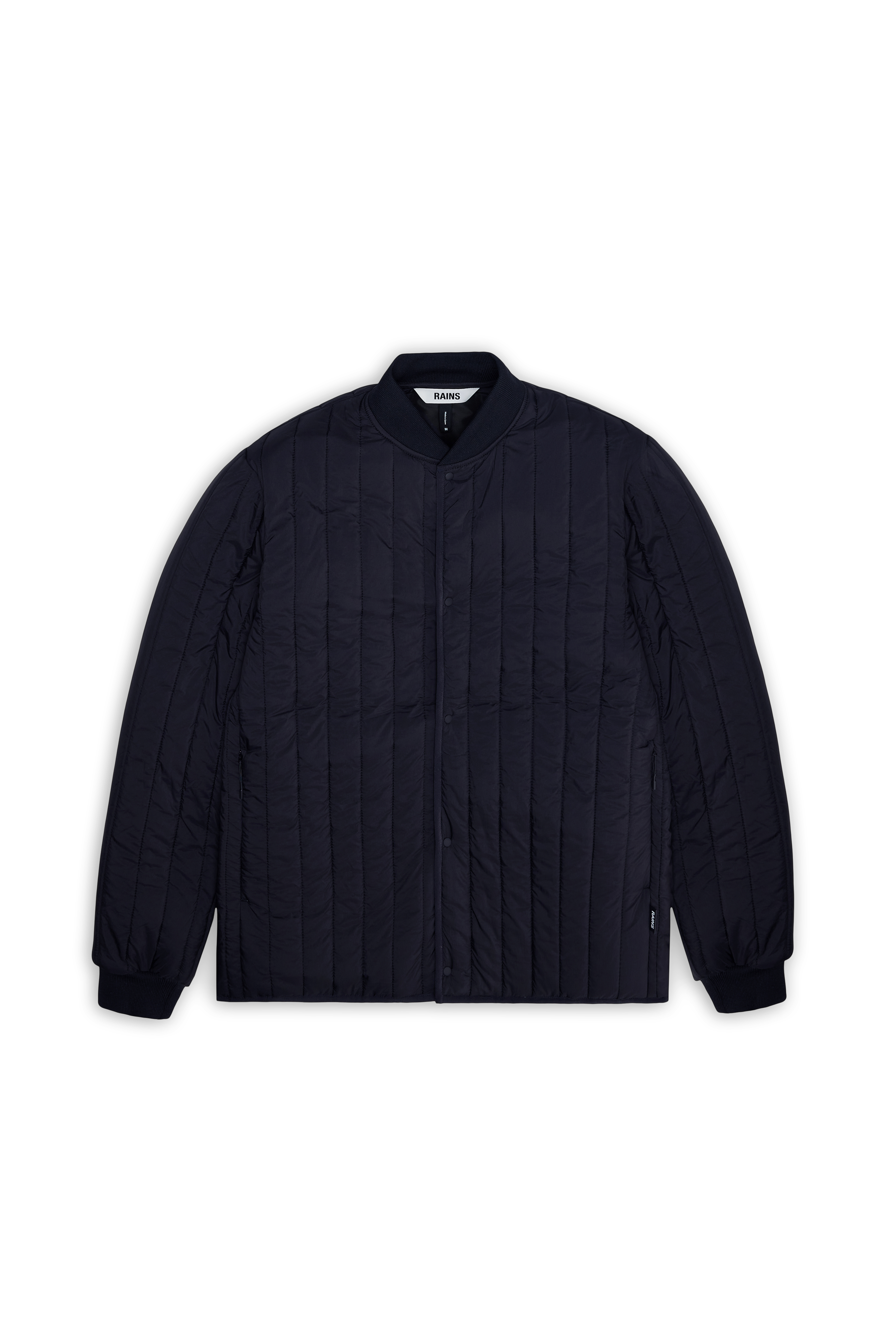 RAINS Banja Liner Bomber Jacket Navy Jacket