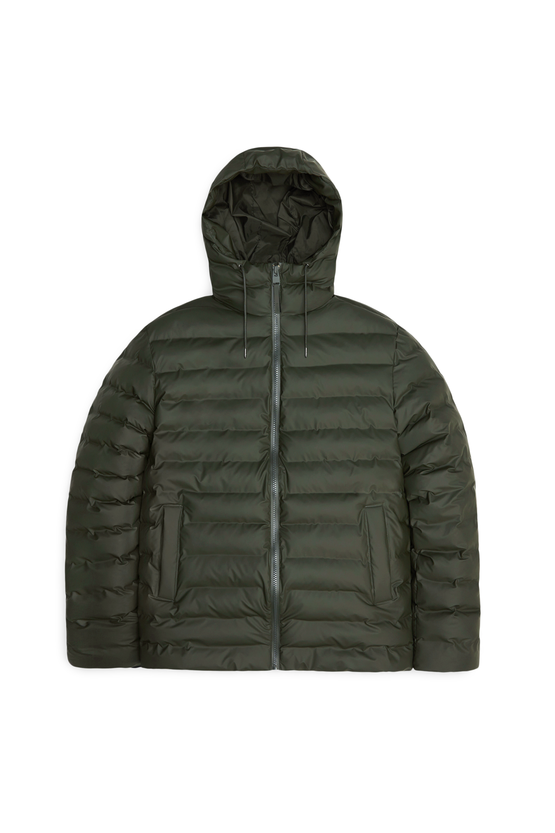 RAINS Lohja Puffer Jacket Green Jacket