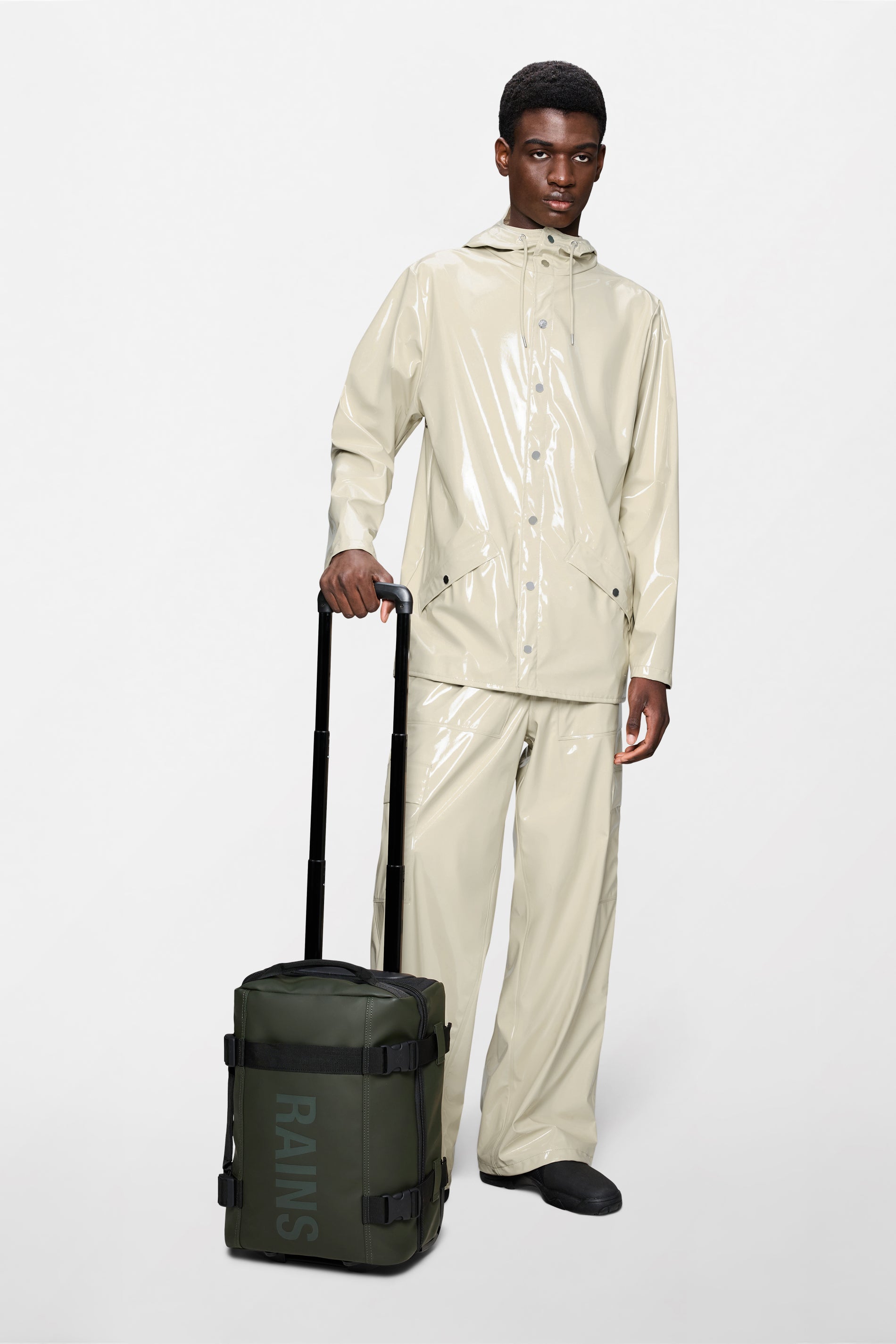 RAINS Texel Cabin Bag Mini Green Cabin