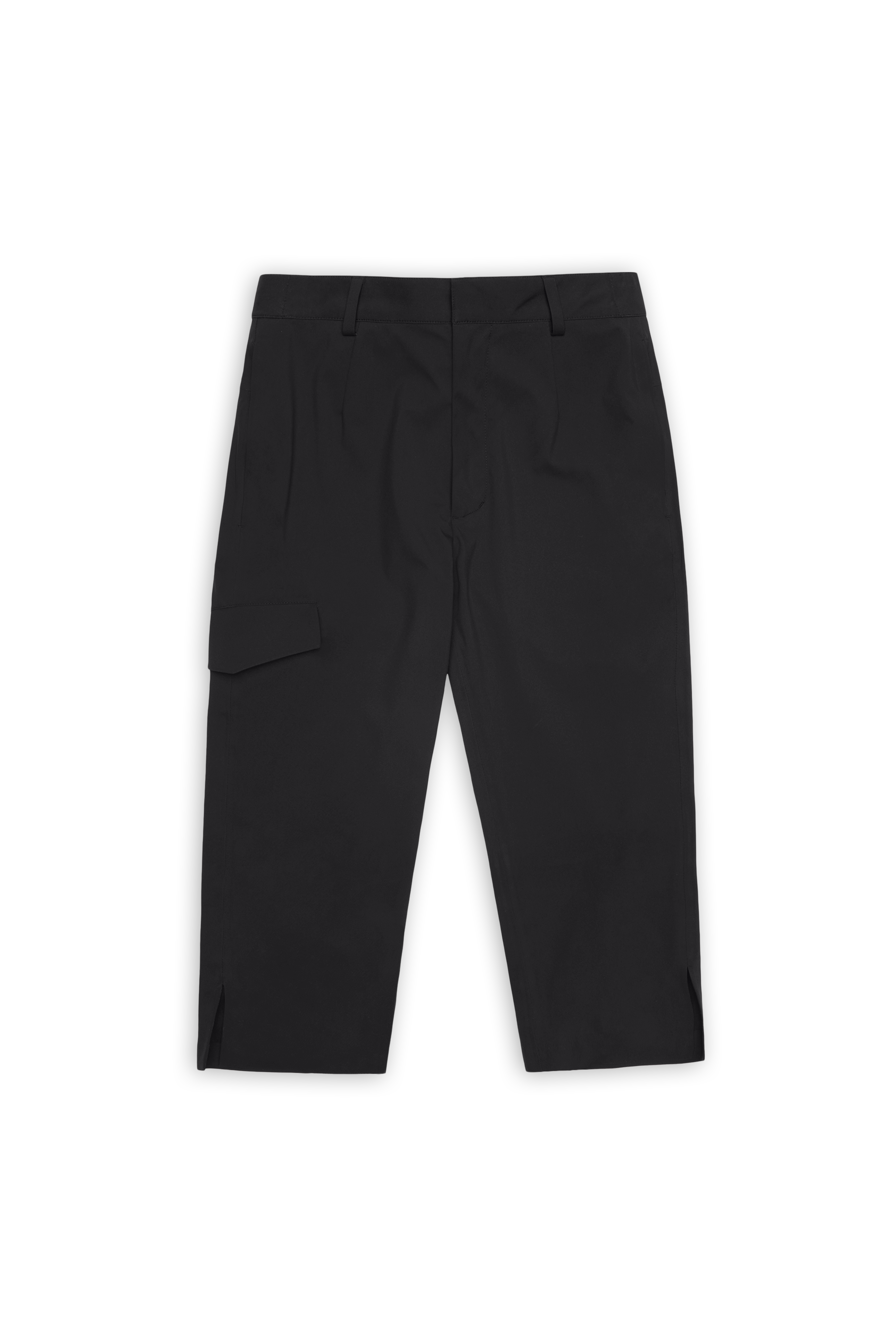 RAINS Suva Hardshell W Capri Black Pants