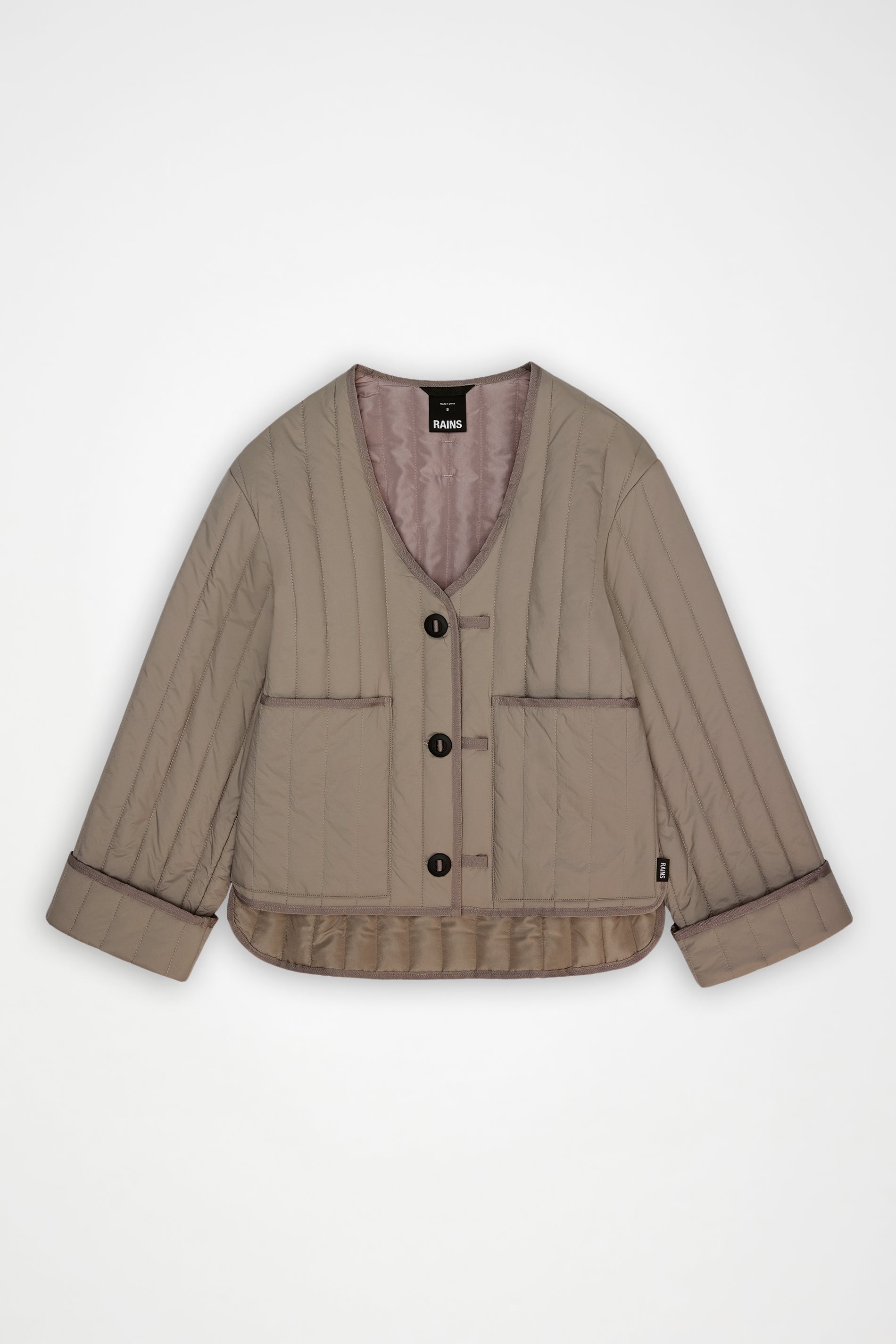 RAINS Banja Liner W jacket Cinder Jacket