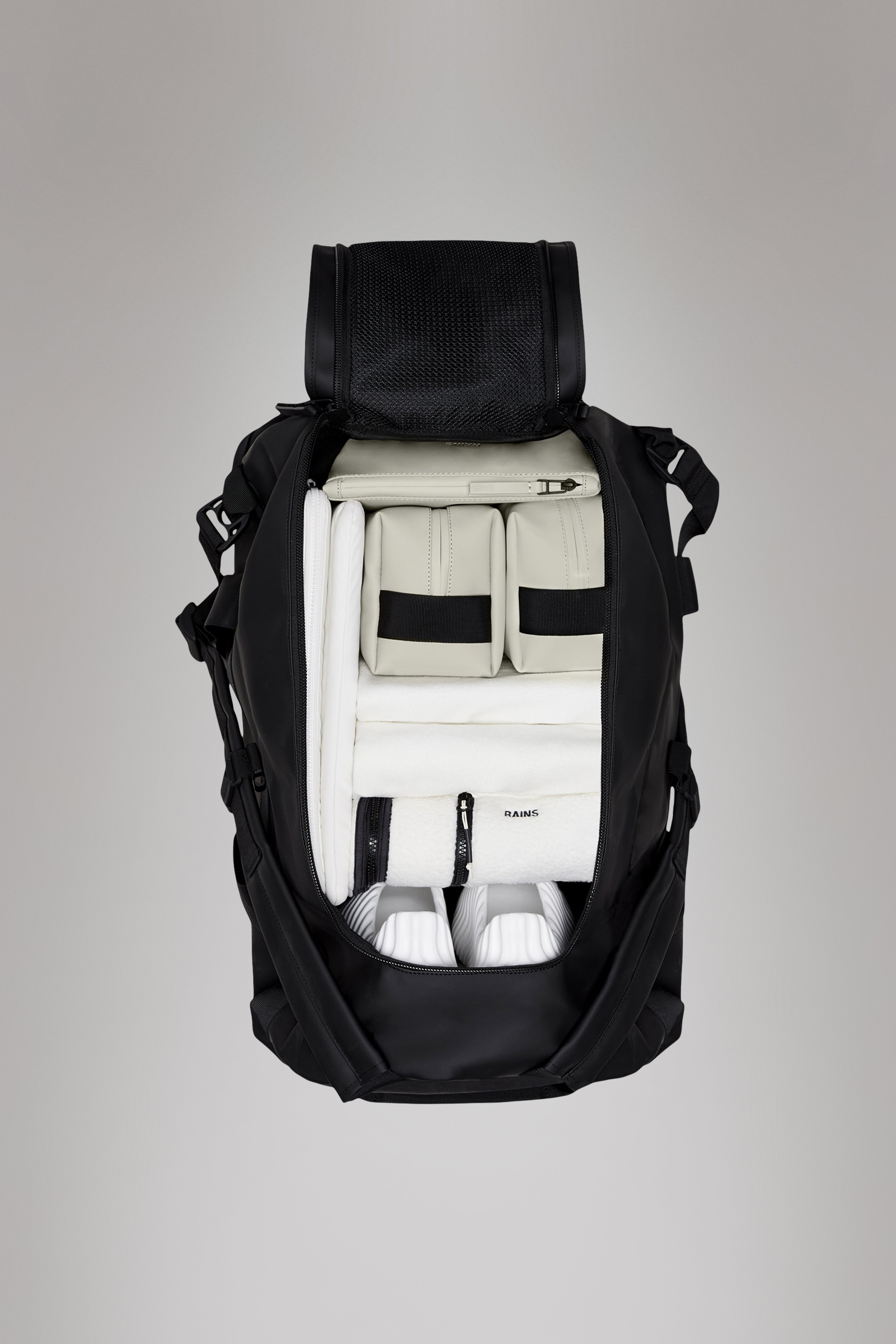 RAINS Texel Duffel Bag Small Green Duffel