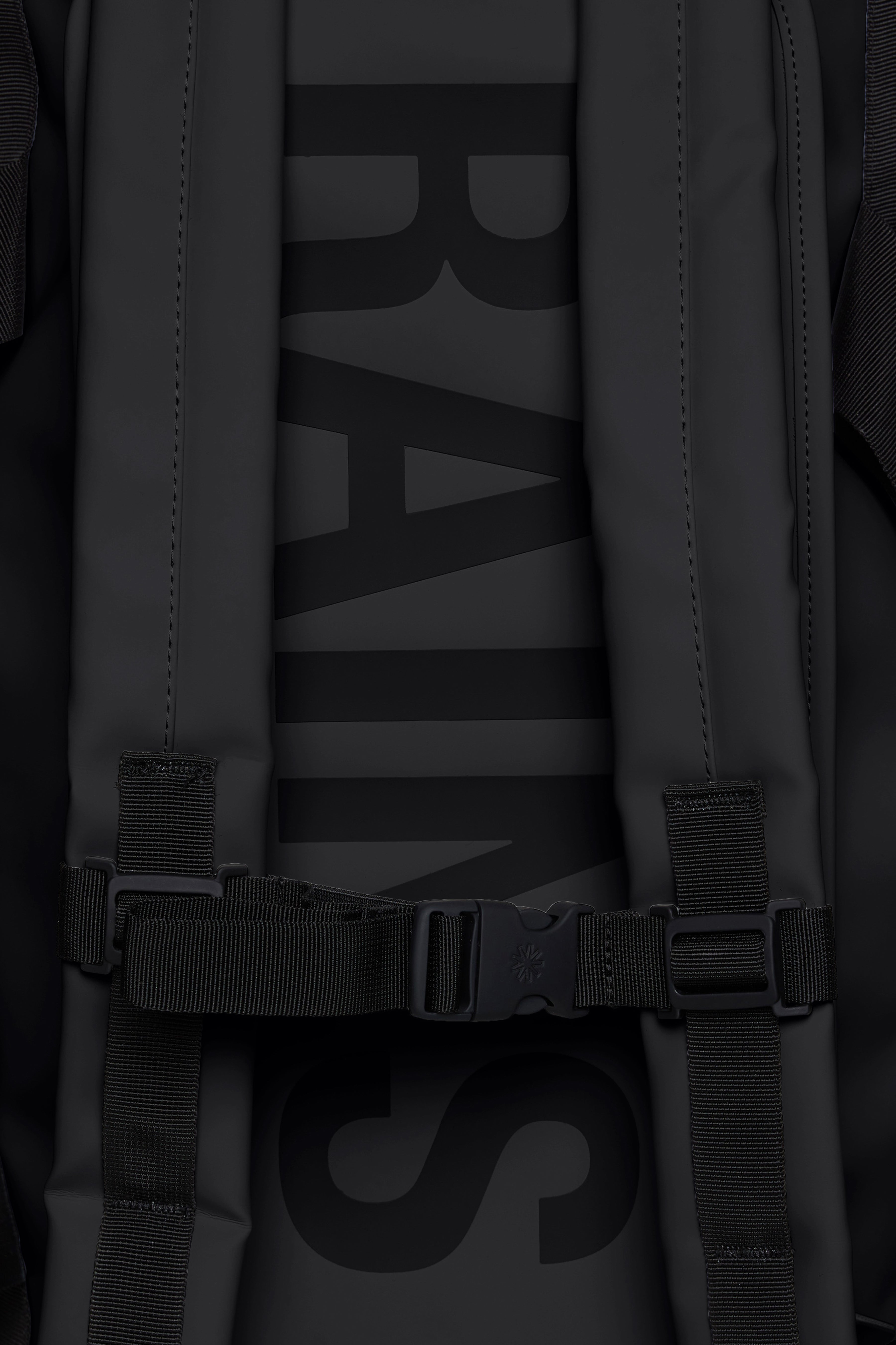 RAINS Texel Duffel Bag Black 68L H34 x D34 x W62 cm Duffel