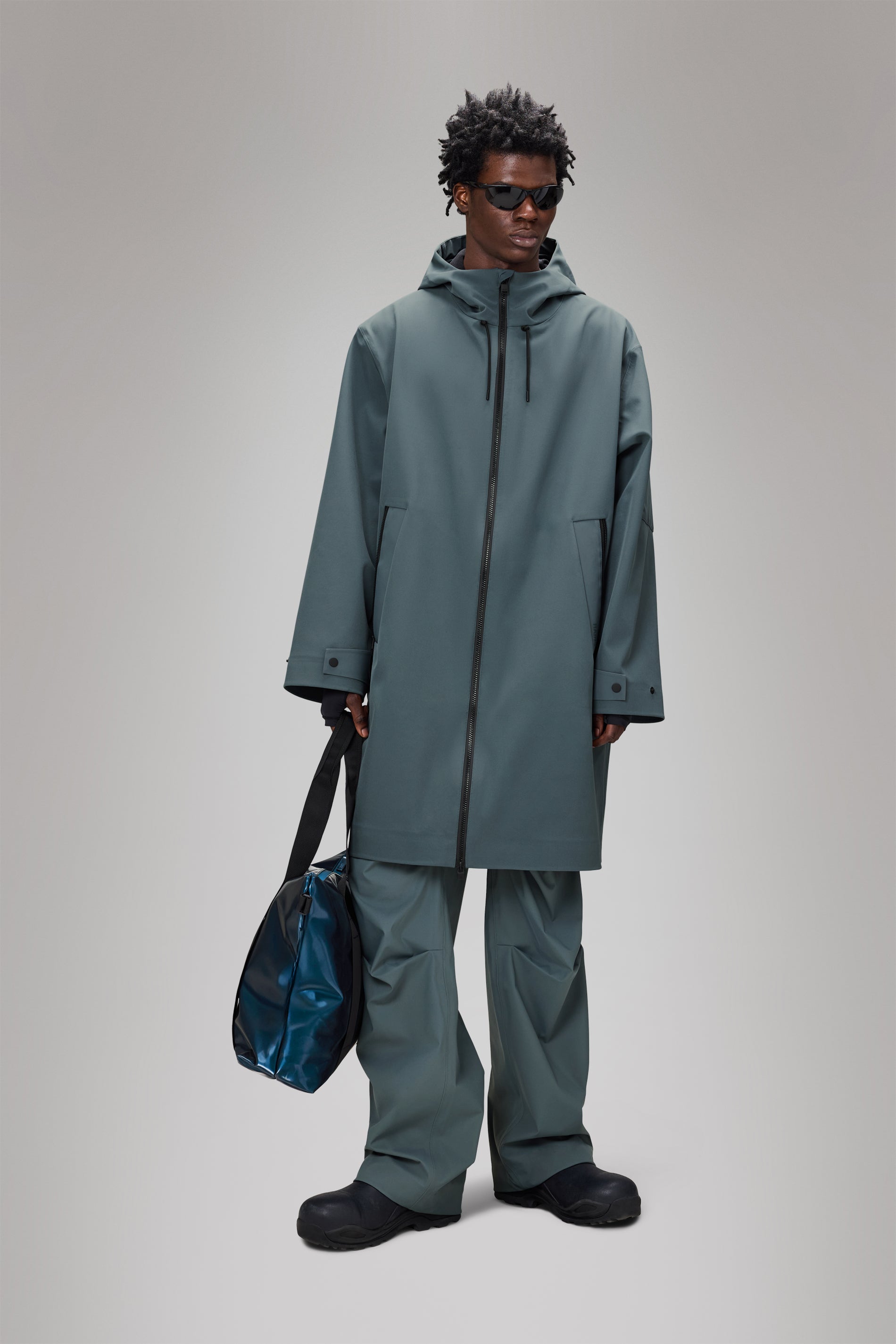 RAINS Suva Vision Softshell Jacket Lagoon Jacket