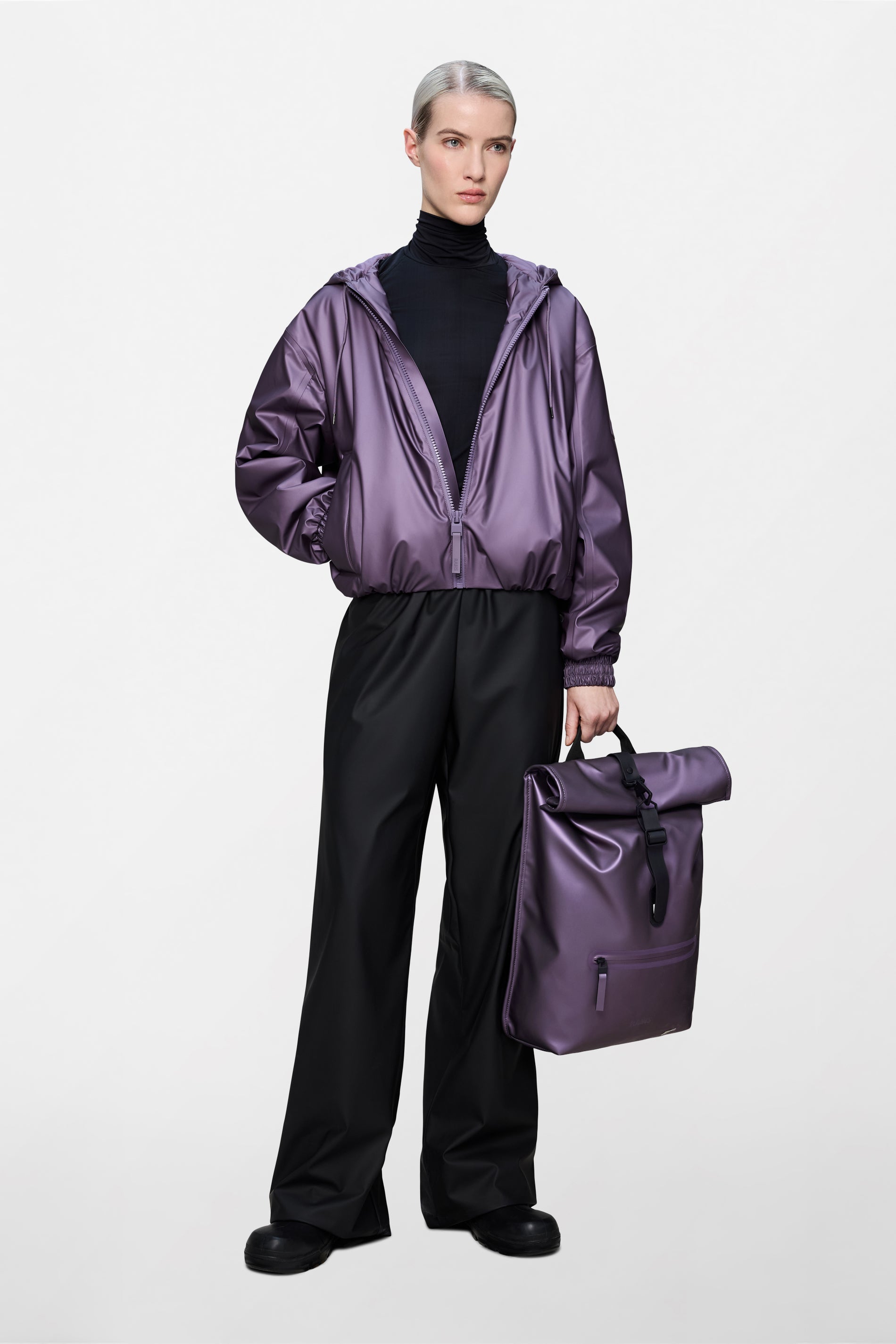 RAINS Lohja Insulated Bomber W Jacket Body Jacket