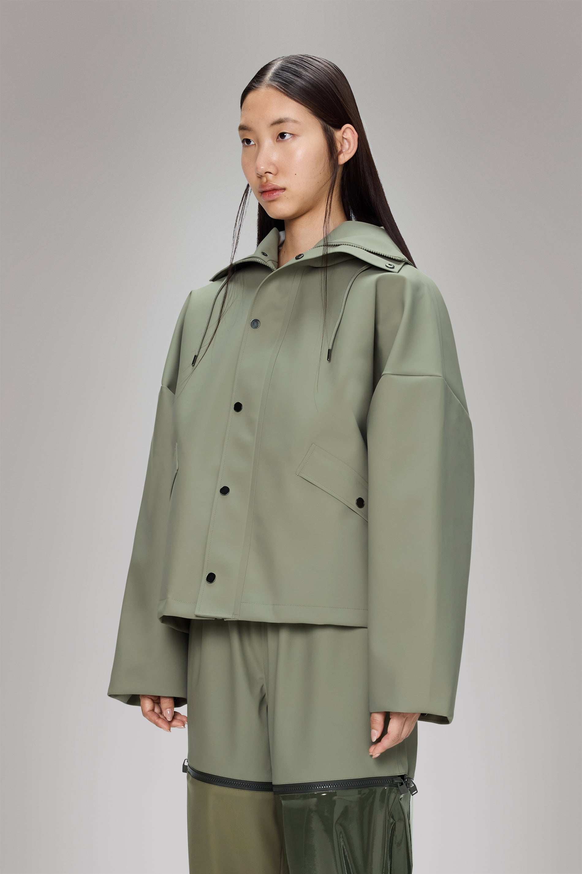 Rains Vision Rain Jacket Short Drift Jacket