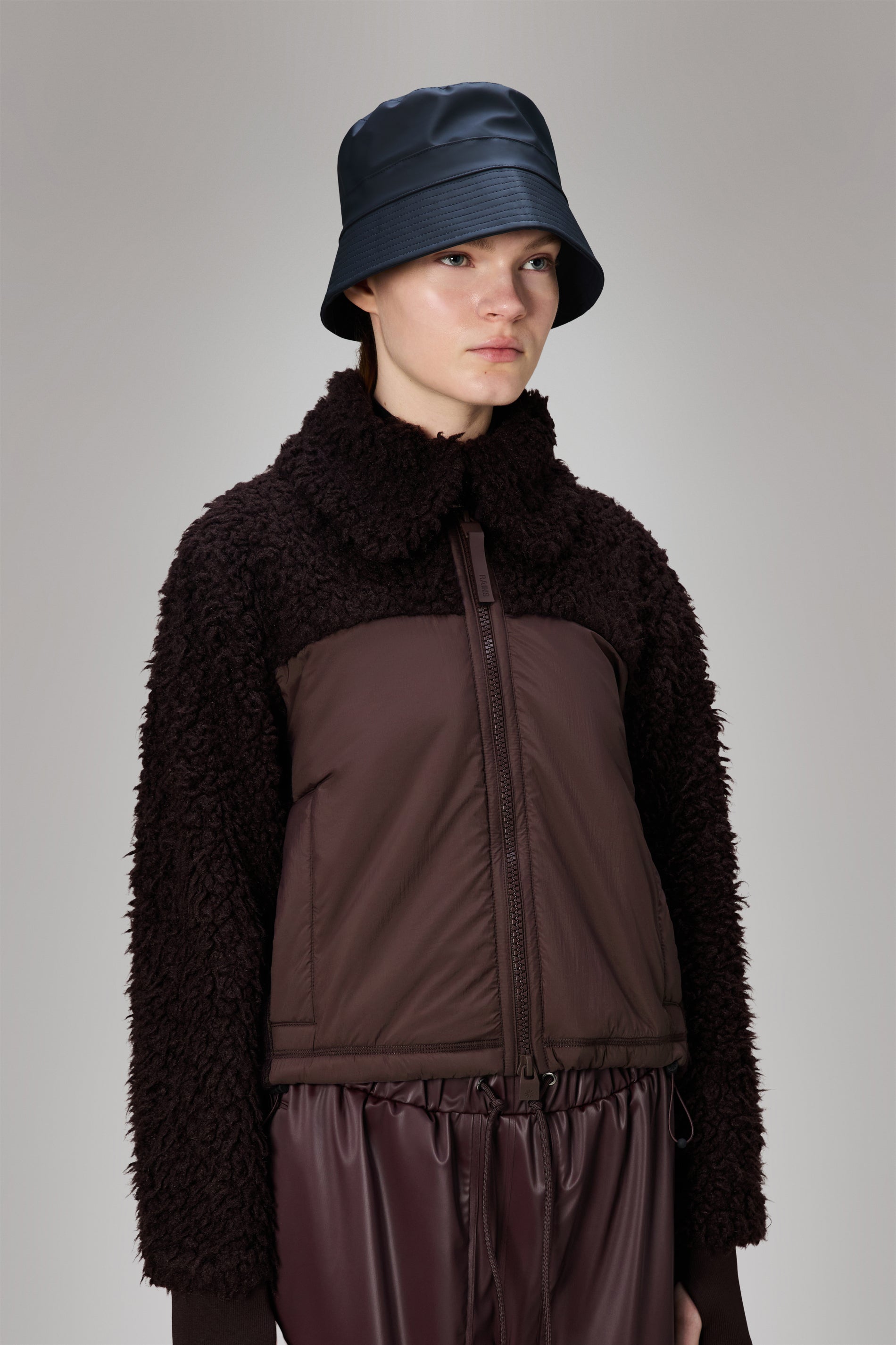 Rains Bucket Hat Navy Headwear